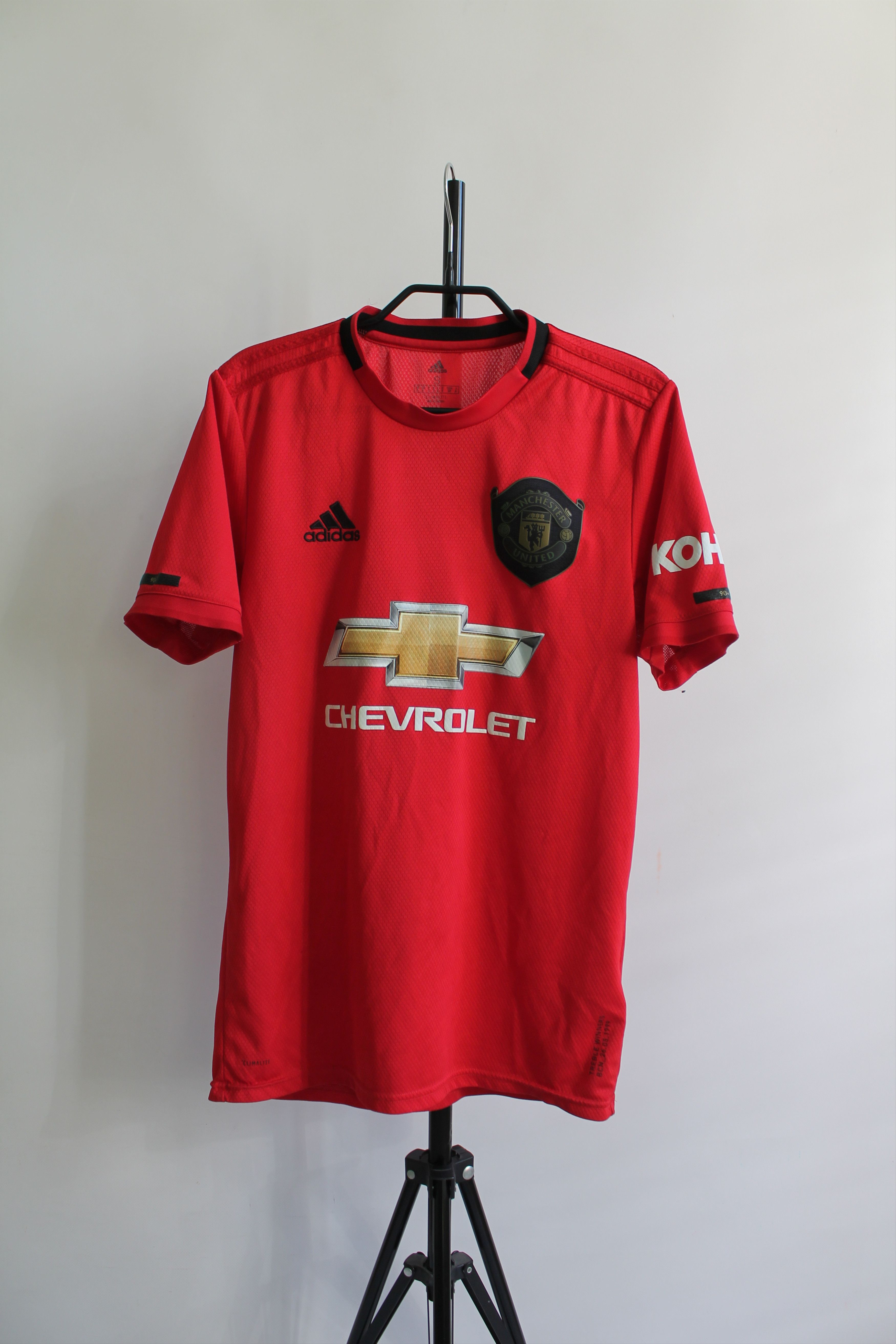 Adidas 2019 / 2020 Adidas Manchester United Home Jersey Smalll Size US S / EU 44-46 / 1 - 1 Thumbnail