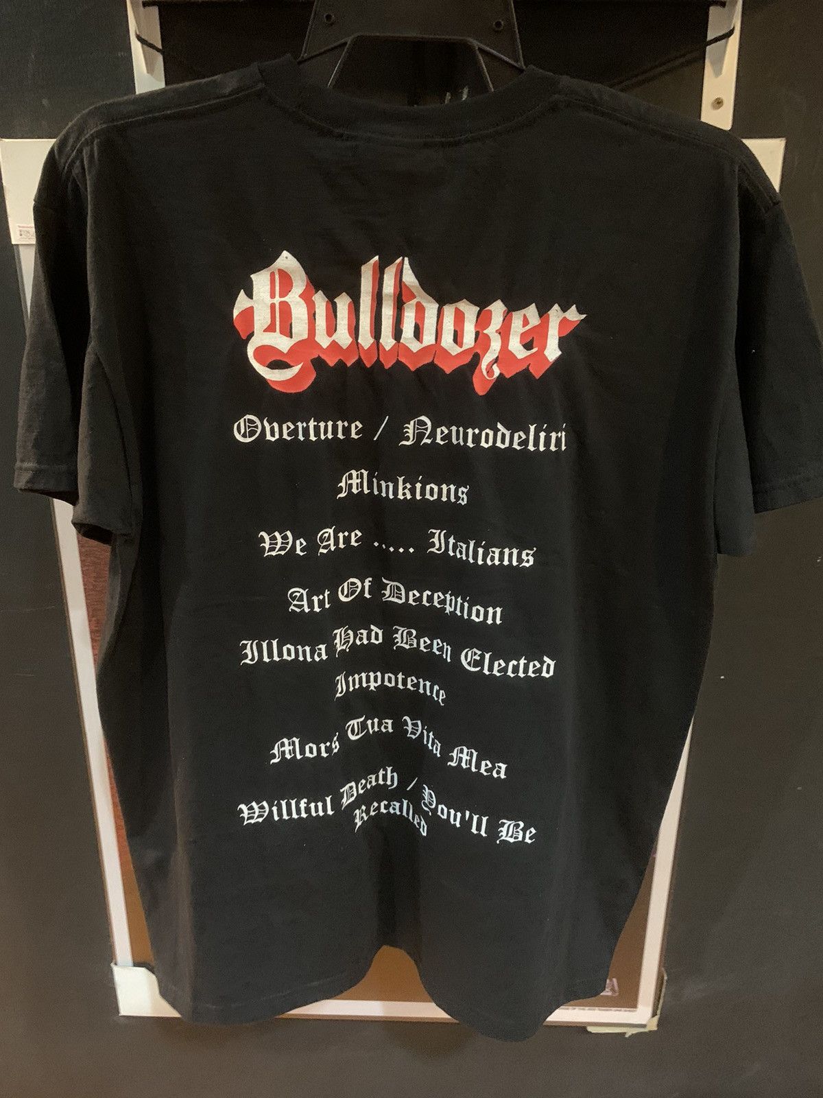 Band Tees Bulldozer | Grailed