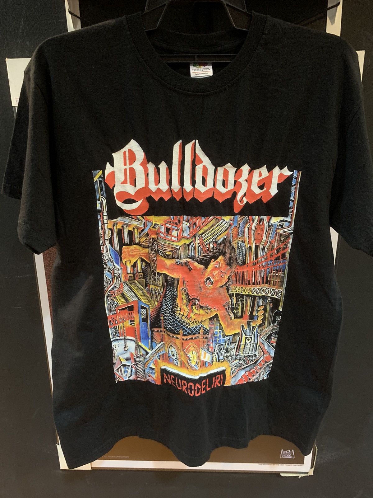 bulldoze バンドtシャツ Bulldoze / ブルドーズ - Brass Knuckles Tシャツ(ブラック