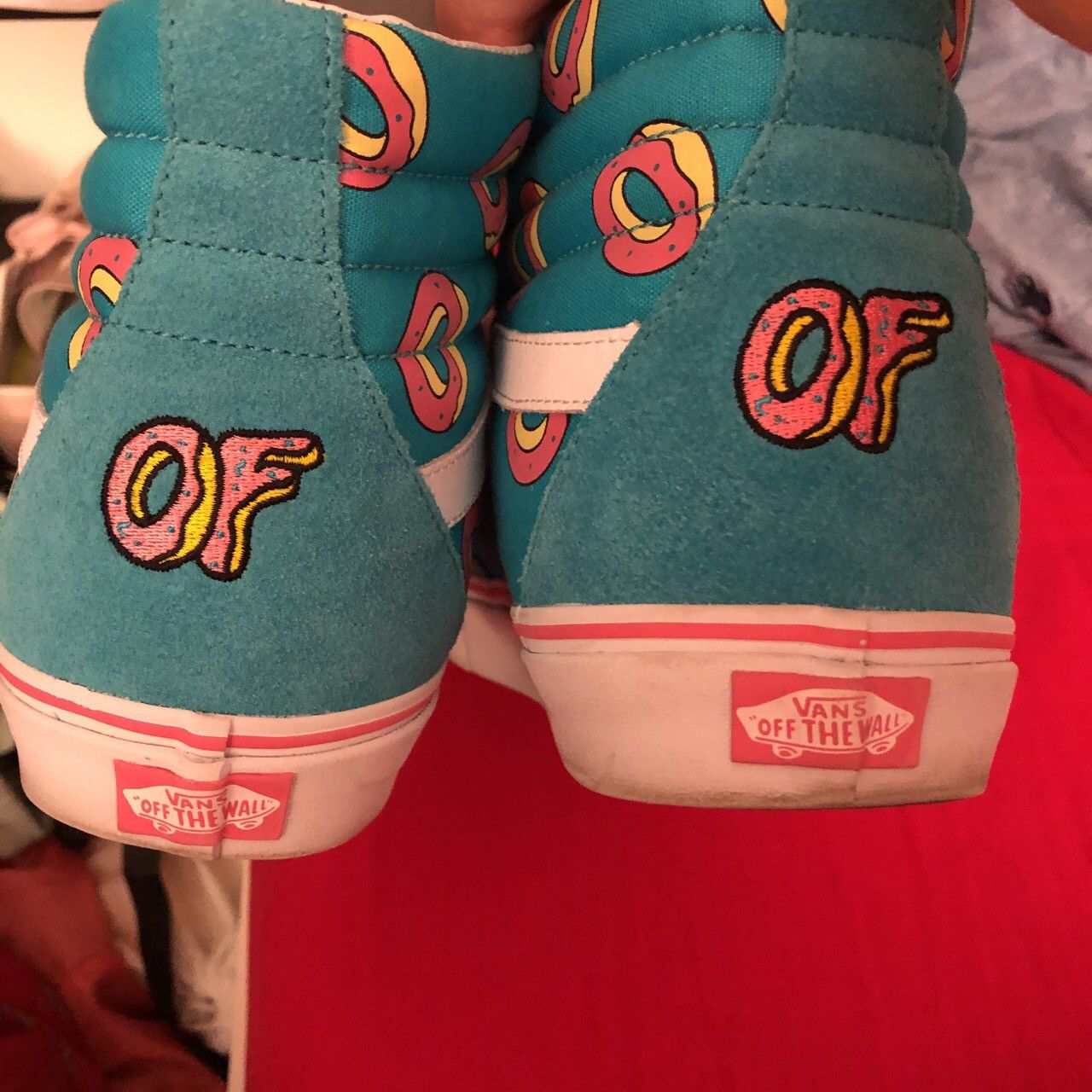 Odd Future Odd Future x Vans Sk8-Hi Size US 11.5 / EU 44-45 - 2 Thumbnail