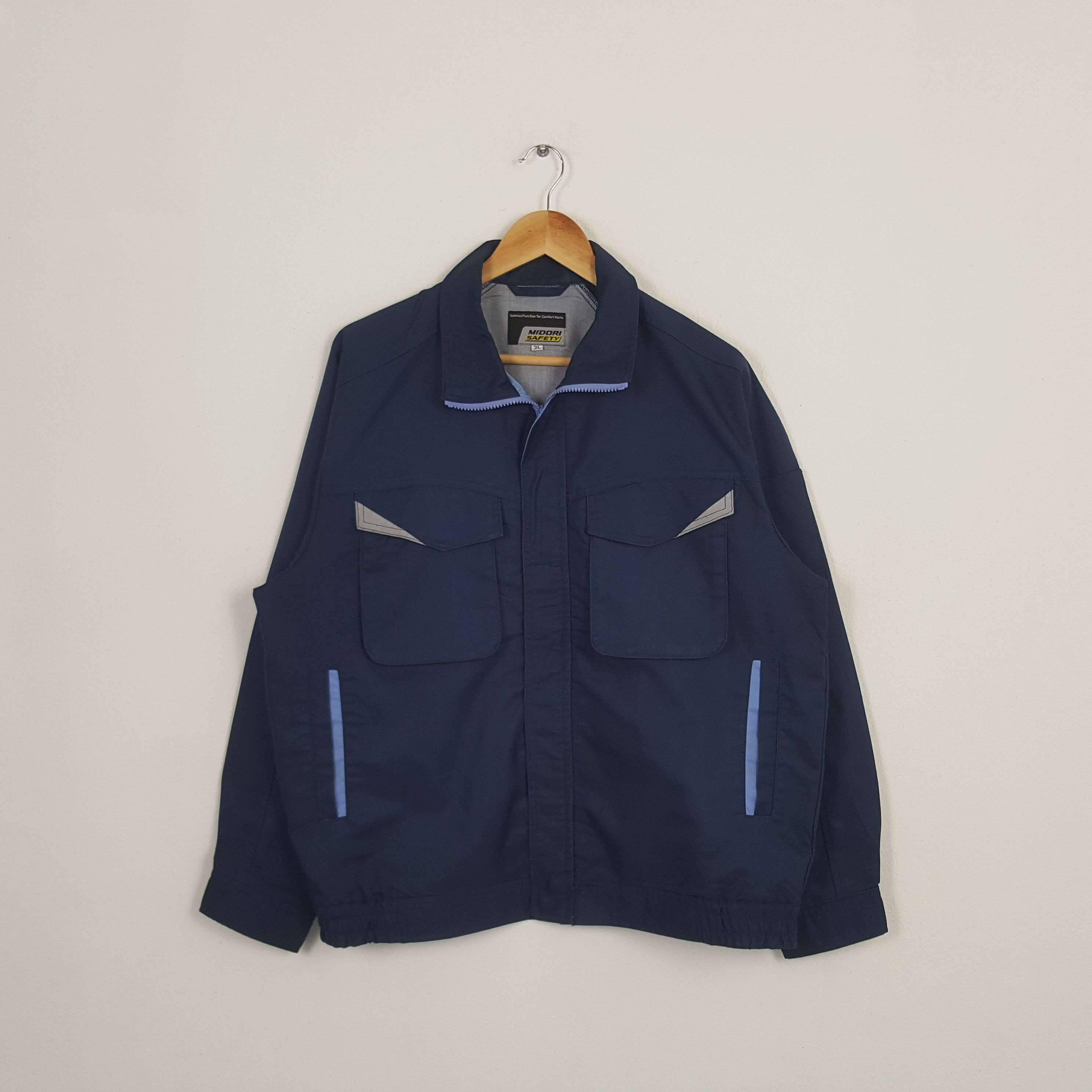 Japanese Brand × Vintage Vintage Nismo Racing Team Worker Custom Zipper Art jacket Size US L / EU 52-54 / 3 - 3 Thumbnail