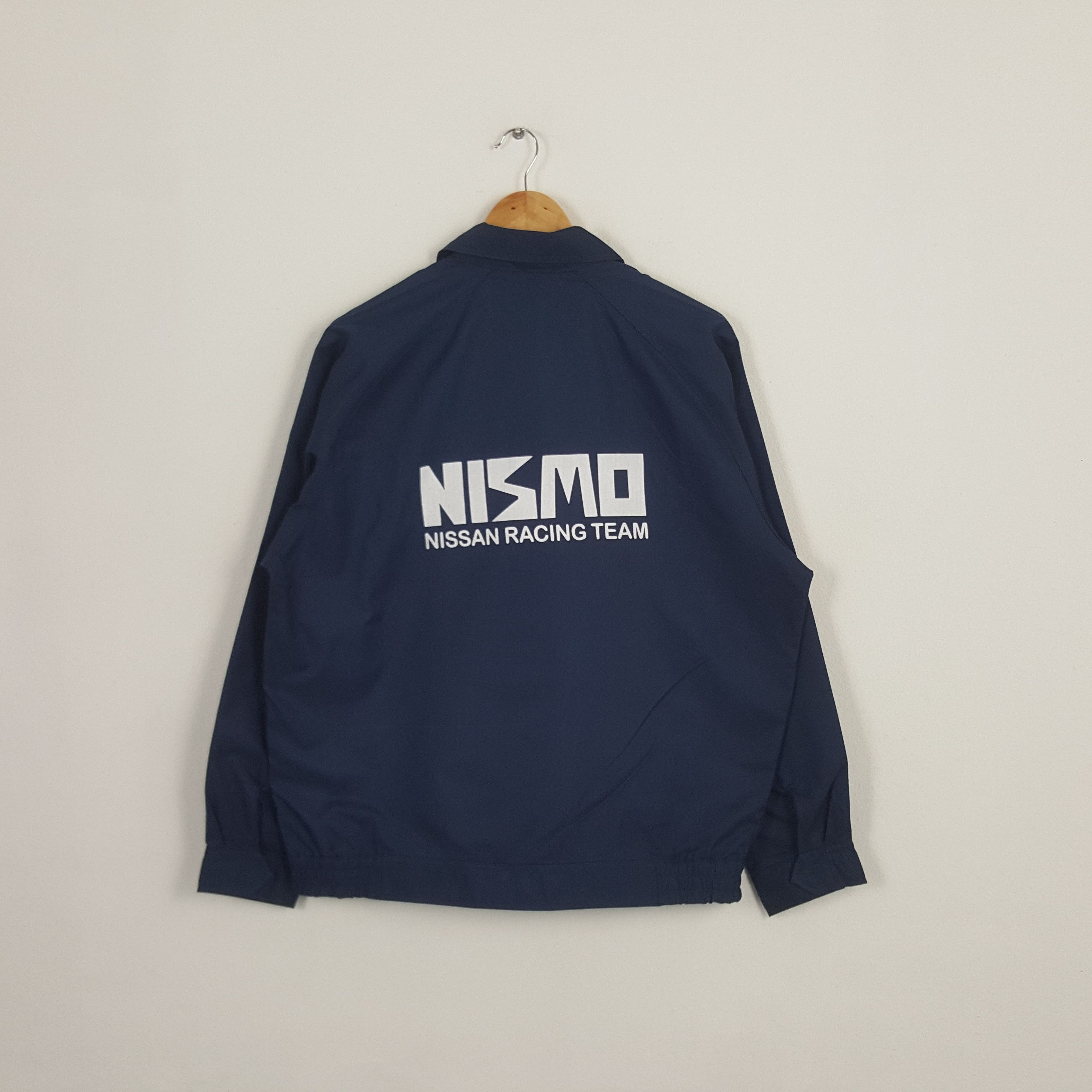 Japanese Brand × Vintage Vintage Nismo Racing Team Worker Custom Zipper Art jacket Size US L / EU 52-54 / 3 - 1 Thumbnail