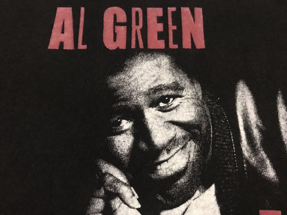 Band Tees × Hanes × Vintage Vintage AL GREEN “Take Me To The River” Tshirt Size US XL / EU 56 / 4 - 3 Thumbnail