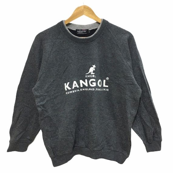 Vintage KANGOL England Gray Crewneck Sweatshirt Pullover
