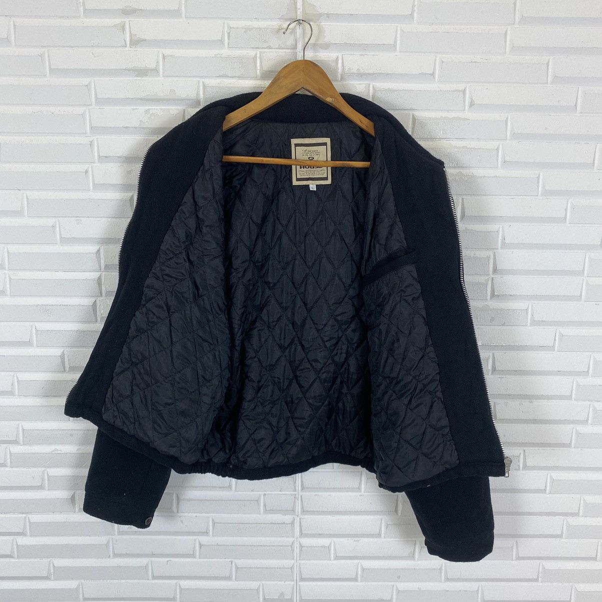Japanese Brand × Vintage Dog House wool zipper jacket nice design Size US L / EU 52-54 / 3 - 12 Thumbnail