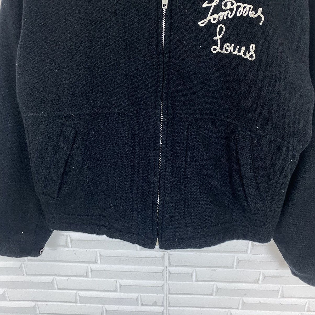 Japanese Brand × Vintage Dog House wool zipper jacket nice design Size US L / EU 52-54 / 3 - 6 Thumbnail