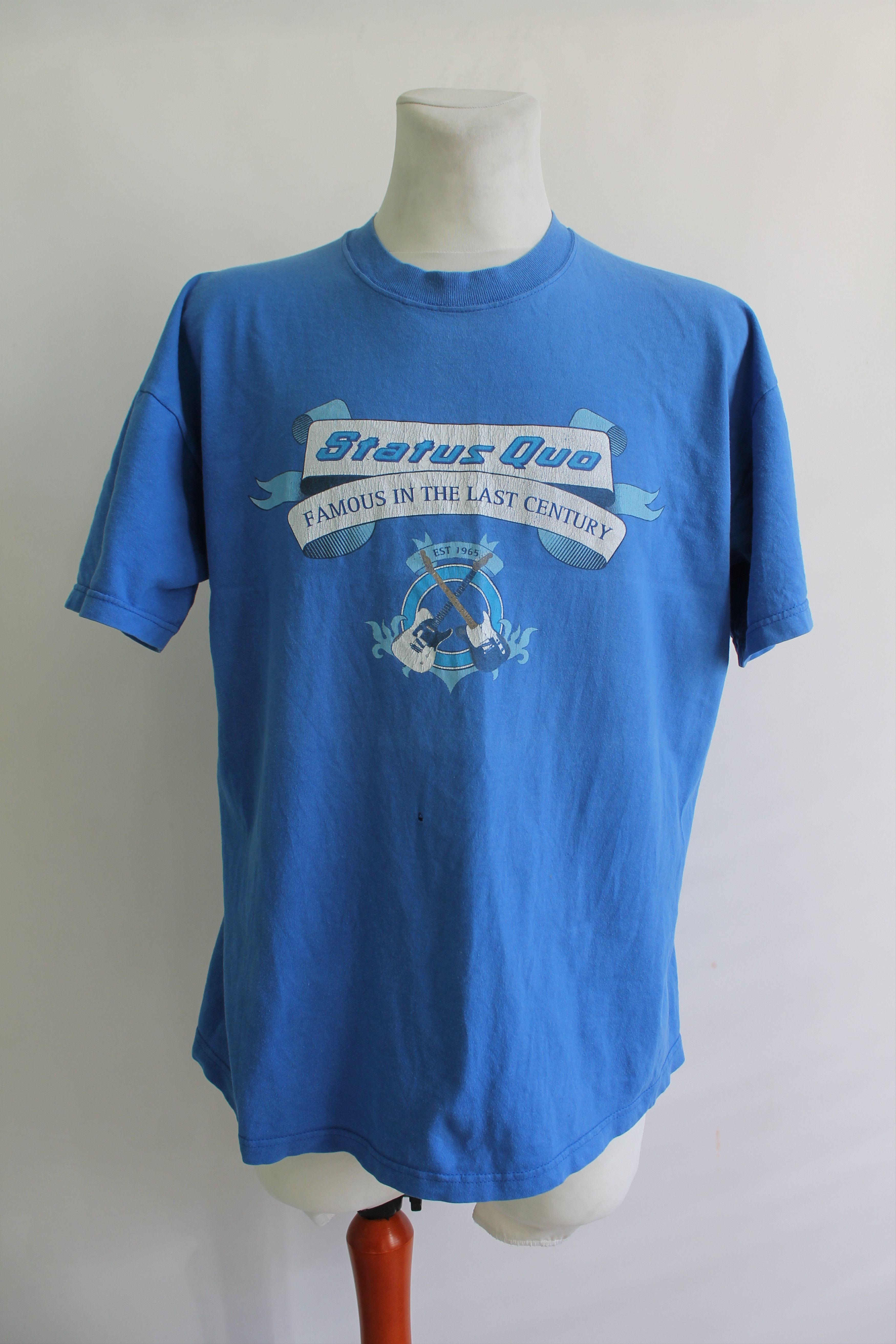 Band Tees Vintage 2000 Status Quo Tour T Shirt XL band rock Size US XL / EU 56 / 4 - 7 Thumbnail