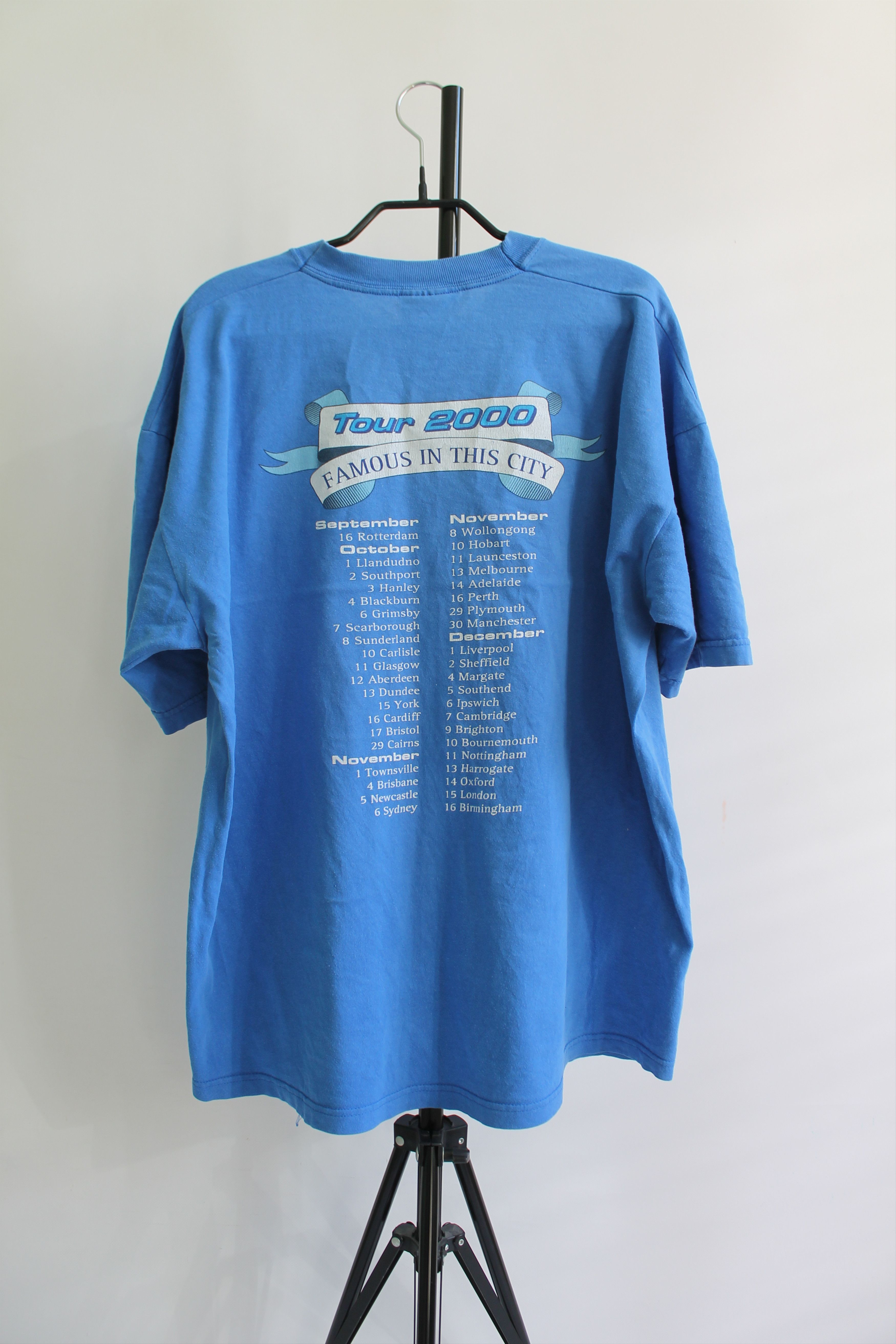 Band Tees Vintage 2000 Status Quo Tour T Shirt XL band rock Size US XL / EU 56 / 4 - 6 Thumbnail