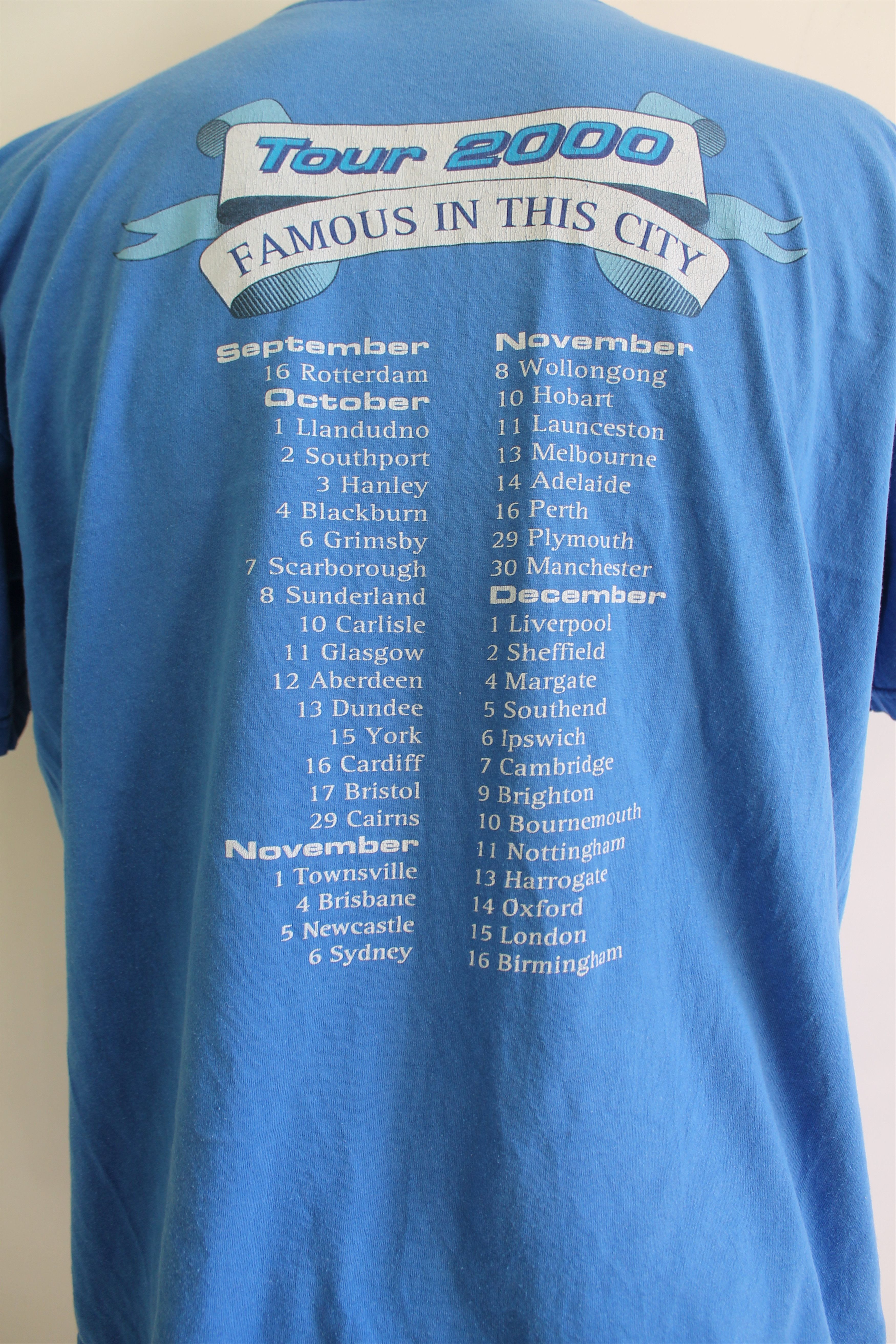 Band Tees Vintage 2000 Status Quo Tour T Shirt XL band rock Size US XL / EU 56 / 4 - 8 Thumbnail