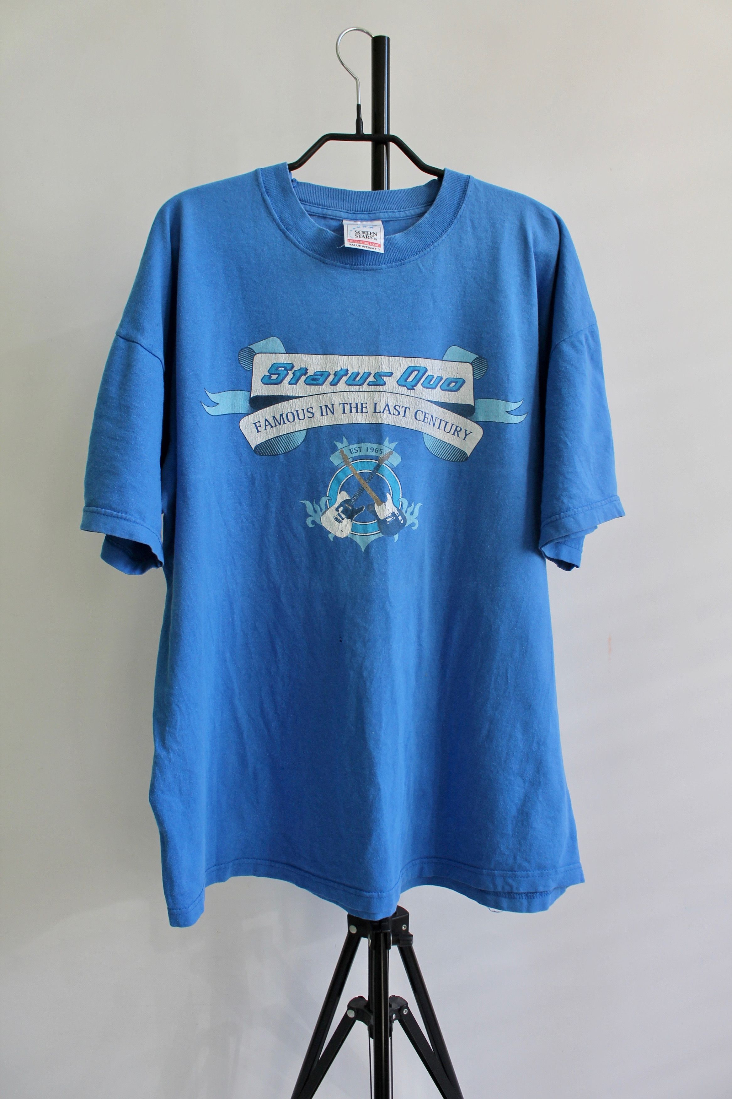 Band Tees Vintage 2000 Status Quo Tour T Shirt XL band rock Size US XL / EU 56 / 4 - 2 Thumbnail