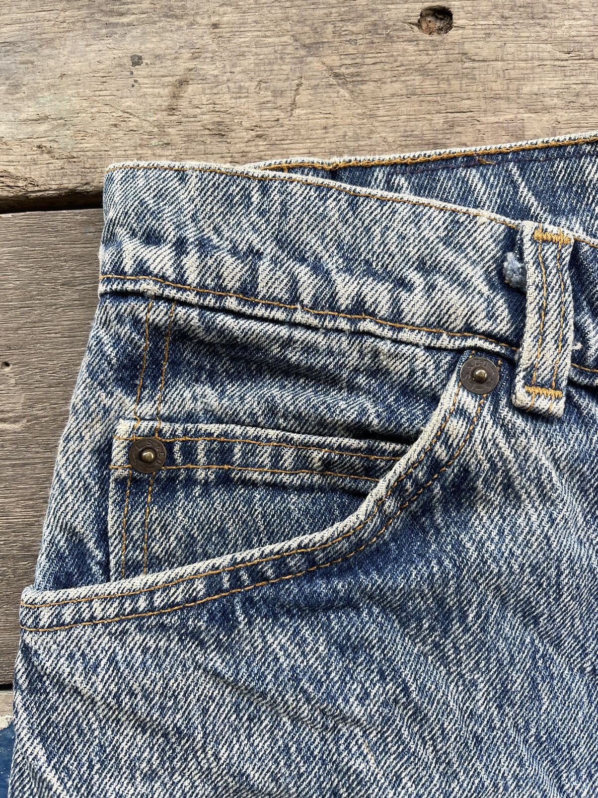 Levi's × Levi's Vintage Clothing × Vintage Vintage 90s Levis denime jeans nice deisgn Size US 28 / EU 44 - 8 Thumbnail