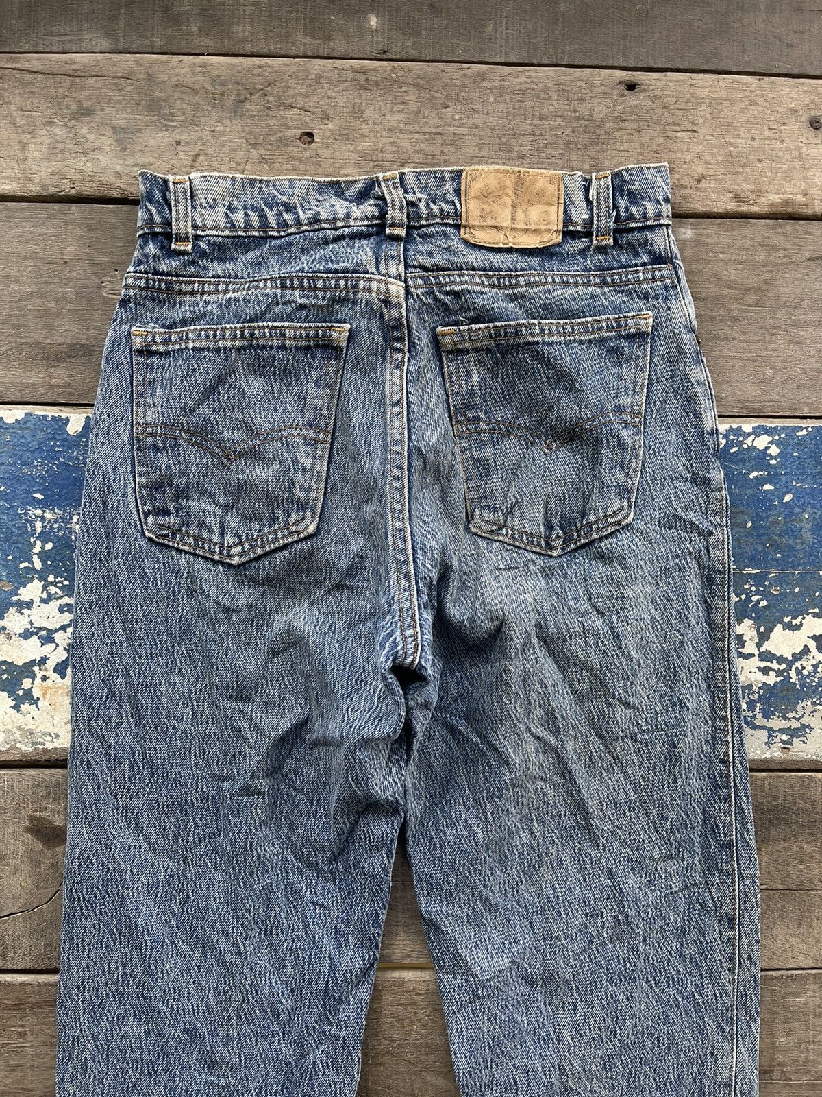 Levi's × Levi's Vintage Clothing × Vintage Vintage 90s Levis denime jeans nice deisgn Size US 28 / EU 44 - 2 Thumbnail