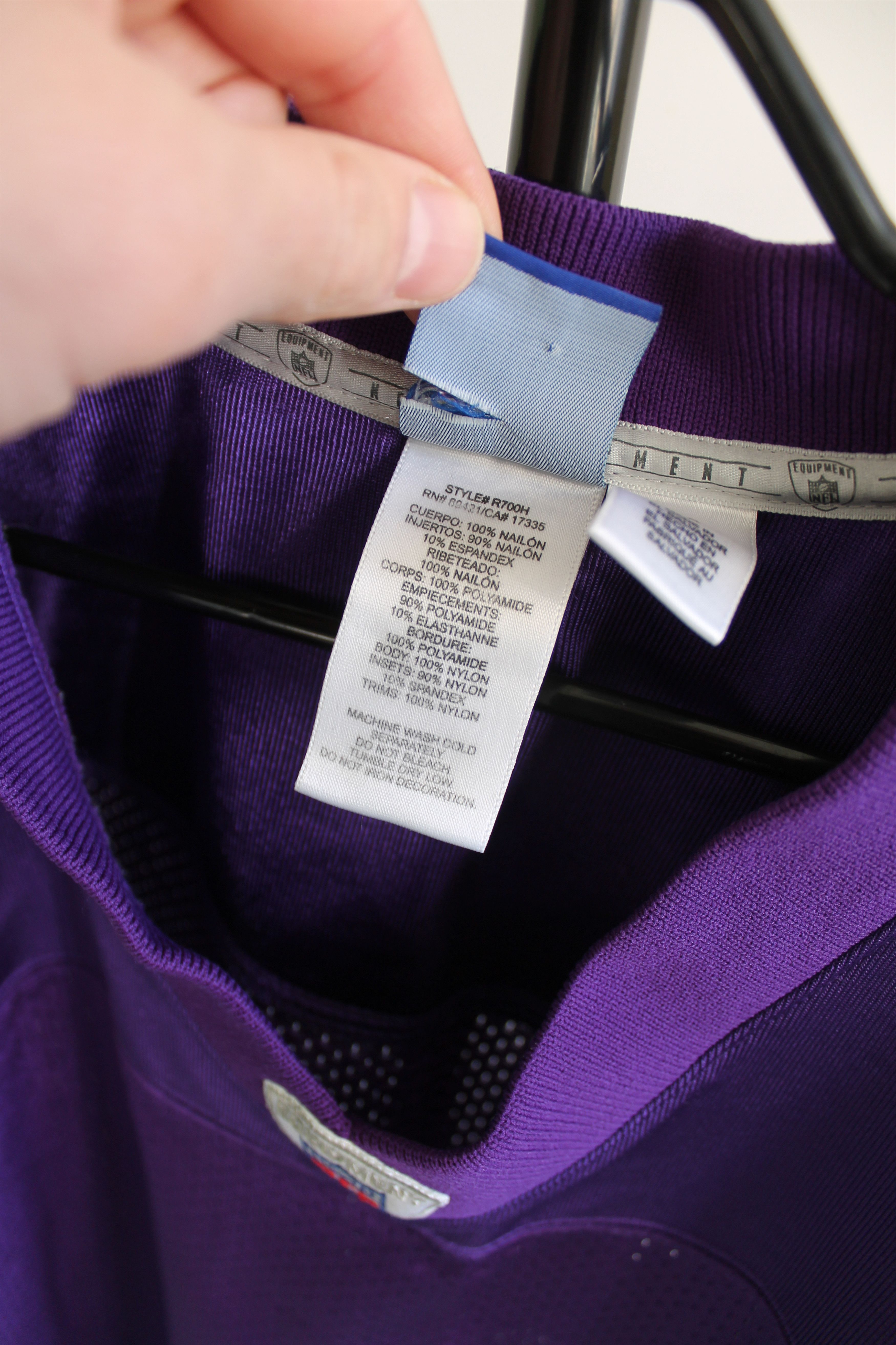 Other VERY BIG! NFL Reebok Minnesota Vikings Shirt Jersey SZ 60 Size US XXL / EU 58 / 5 - 9 Thumbnail