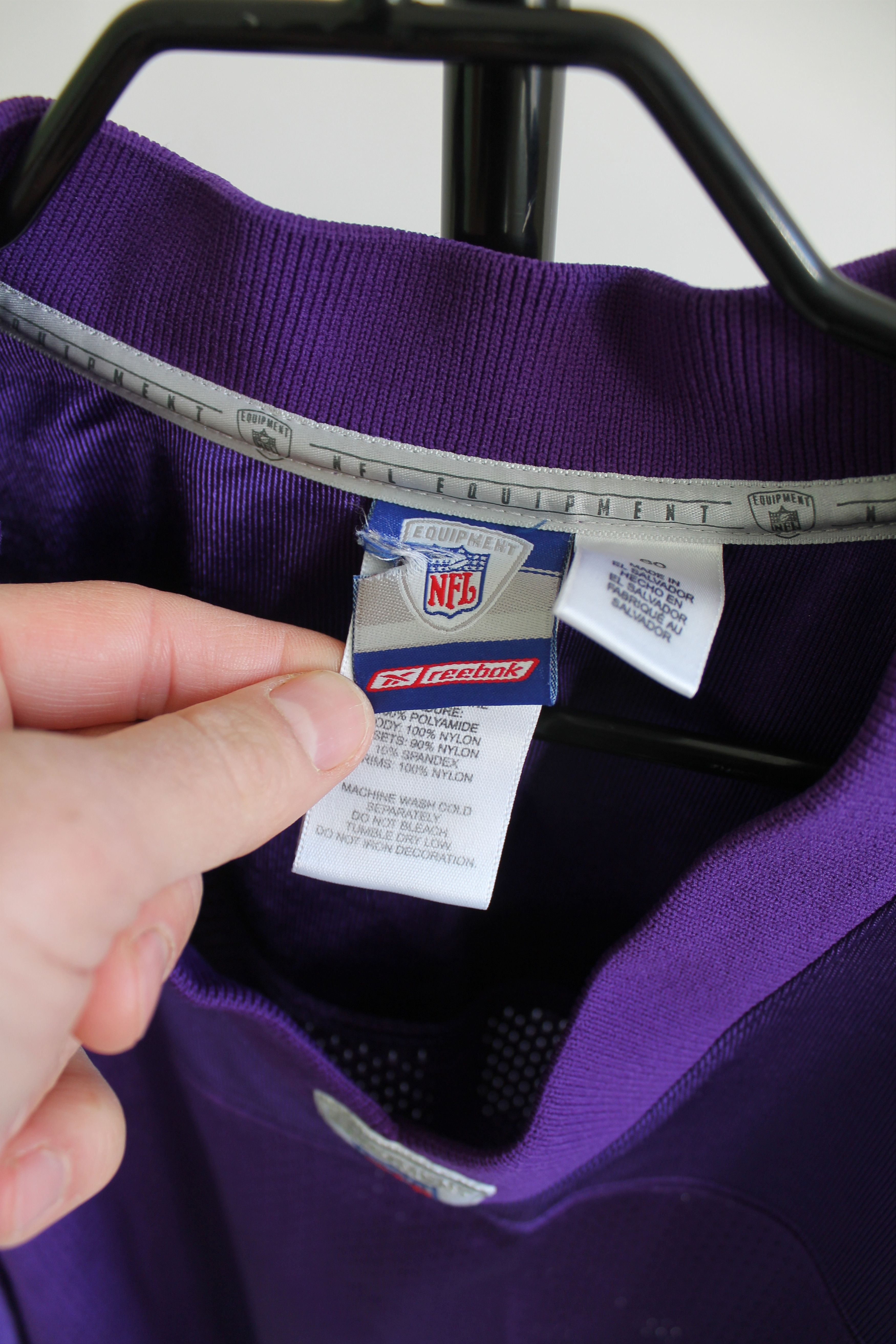 Other VERY BIG! NFL Reebok Minnesota Vikings Shirt Jersey SZ 60 Size US XXL / EU 58 / 5 - 8 Thumbnail