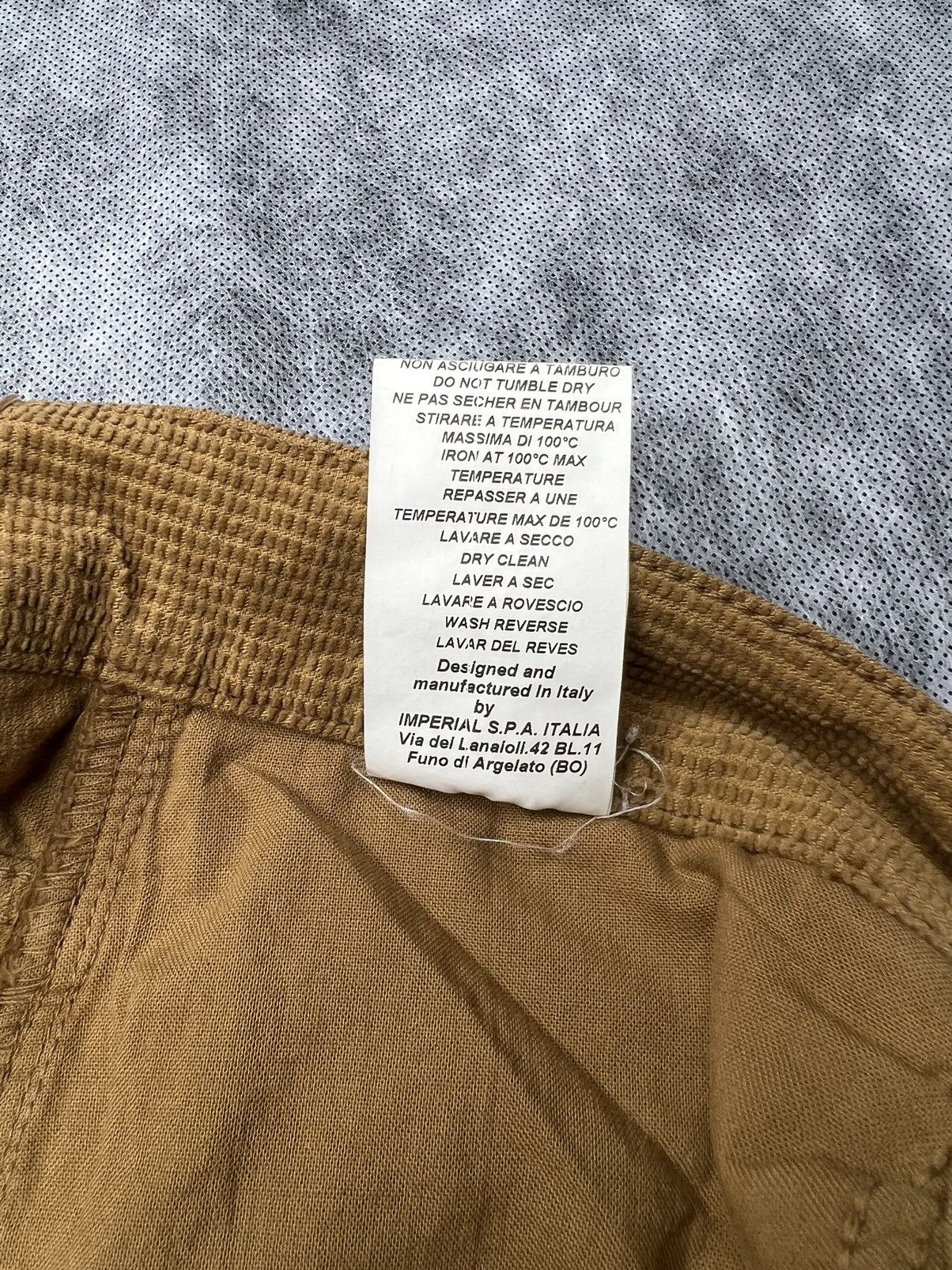Imperial Imperial brown velvet pants Size US 34 / EU 50 - 9 Thumbnail