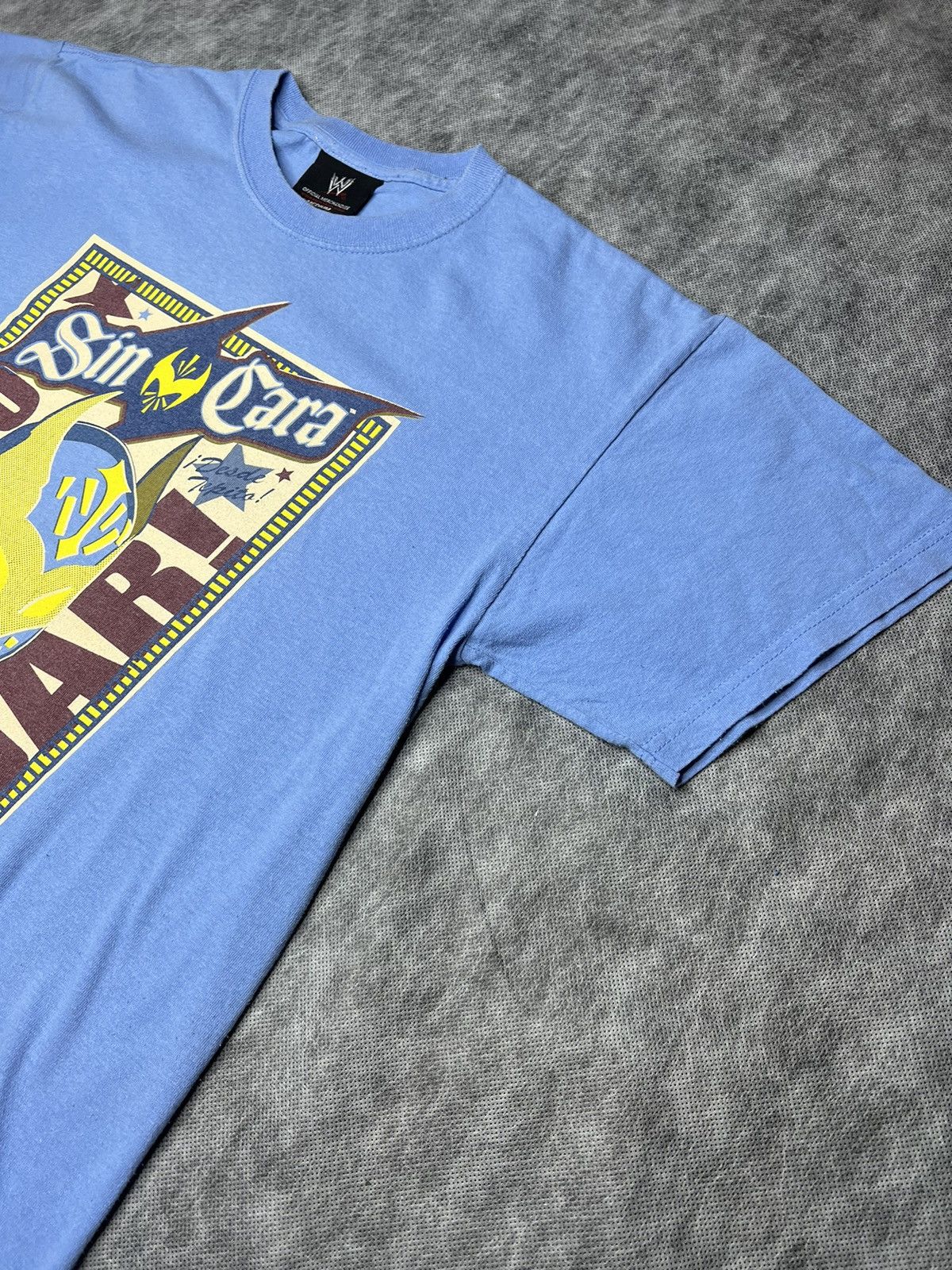 WWE Vintage WWE WWF Sin Cara T-shirt Size US M / EU 48-50 / 2 - 3 Thumbnail