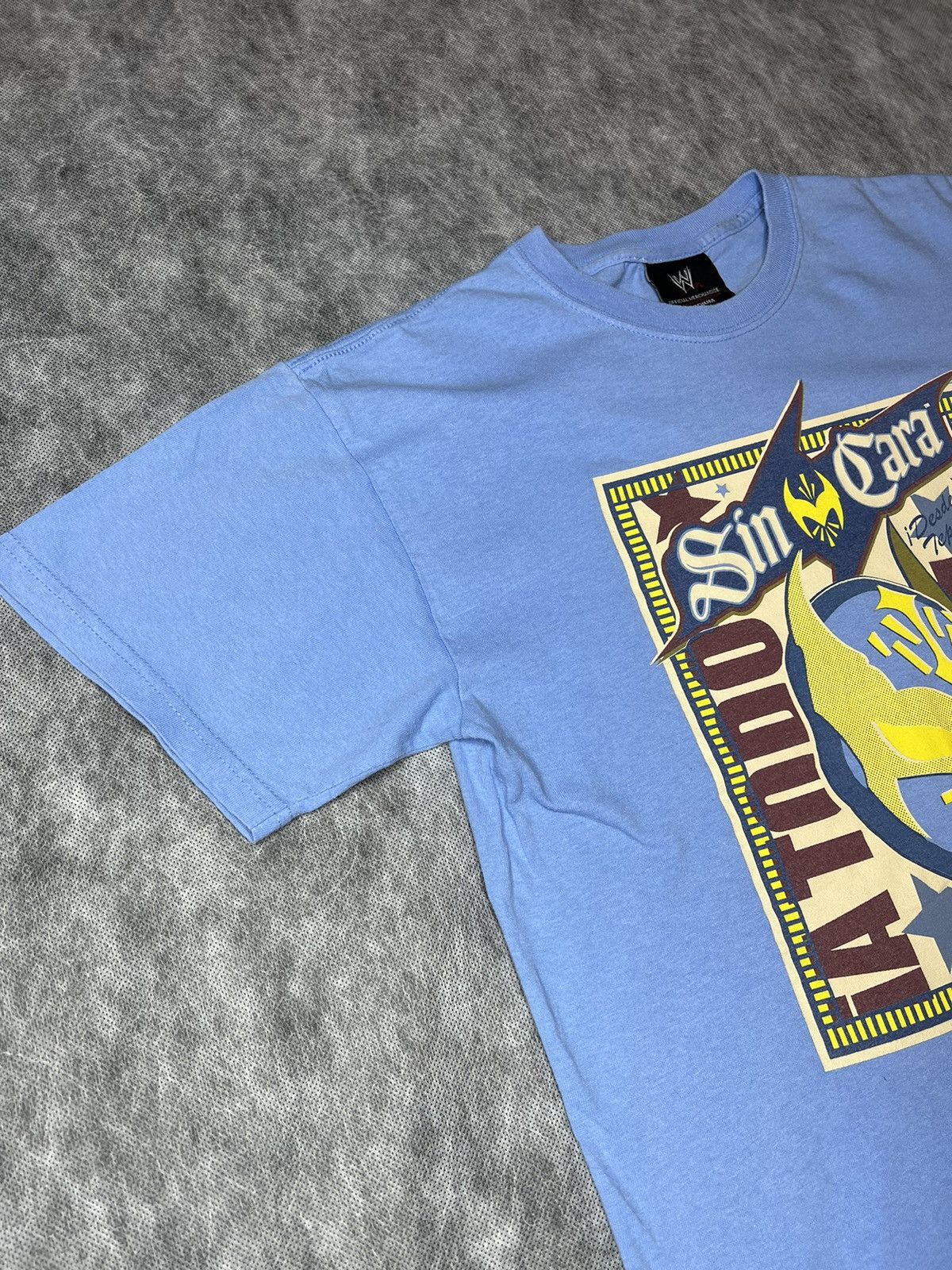WWE Vintage WWE WWF Sin Cara T-shirt Size US M / EU 48-50 / 2 - 4 Thumbnail