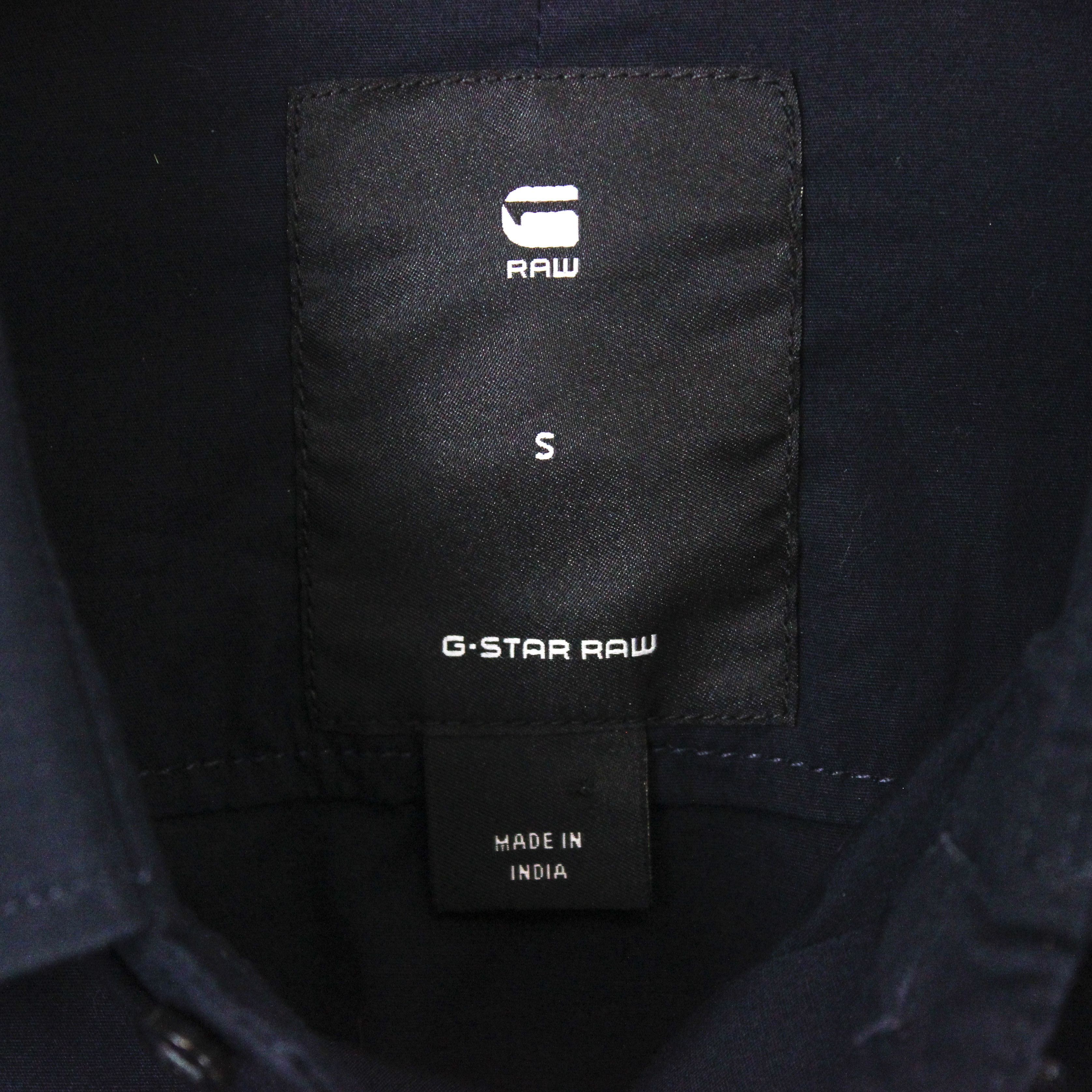 G-Star Core Shirt Button Up Long Sleeve Cotton Top Casual Navy Blue Size US S / EU 44-46 / 1 - 3 Thumbnail