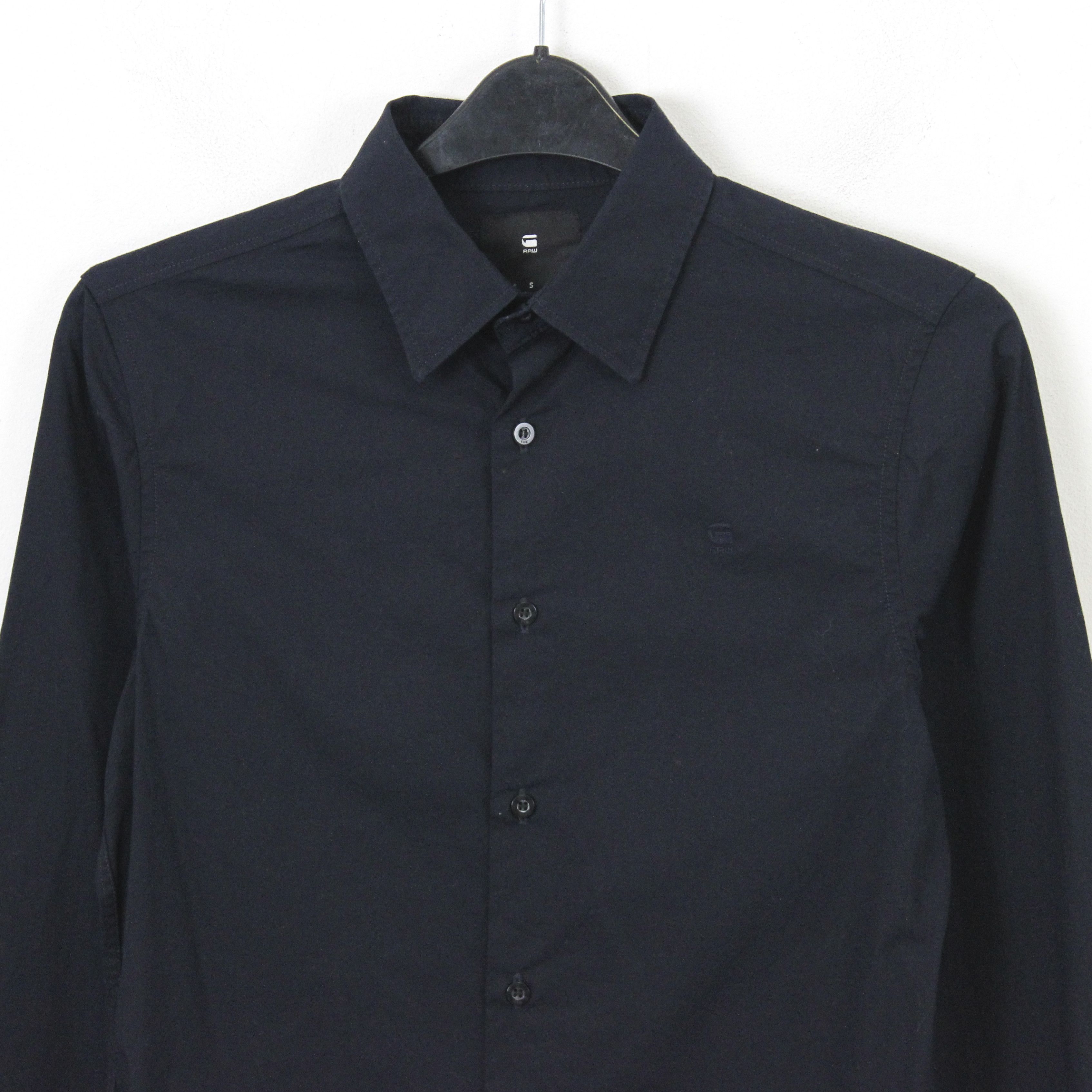 G-Star Core Shirt Button Up Long Sleeve Cotton Top Casual Navy Blue Size US S / EU 44-46 / 1 - 2 Thumbnail