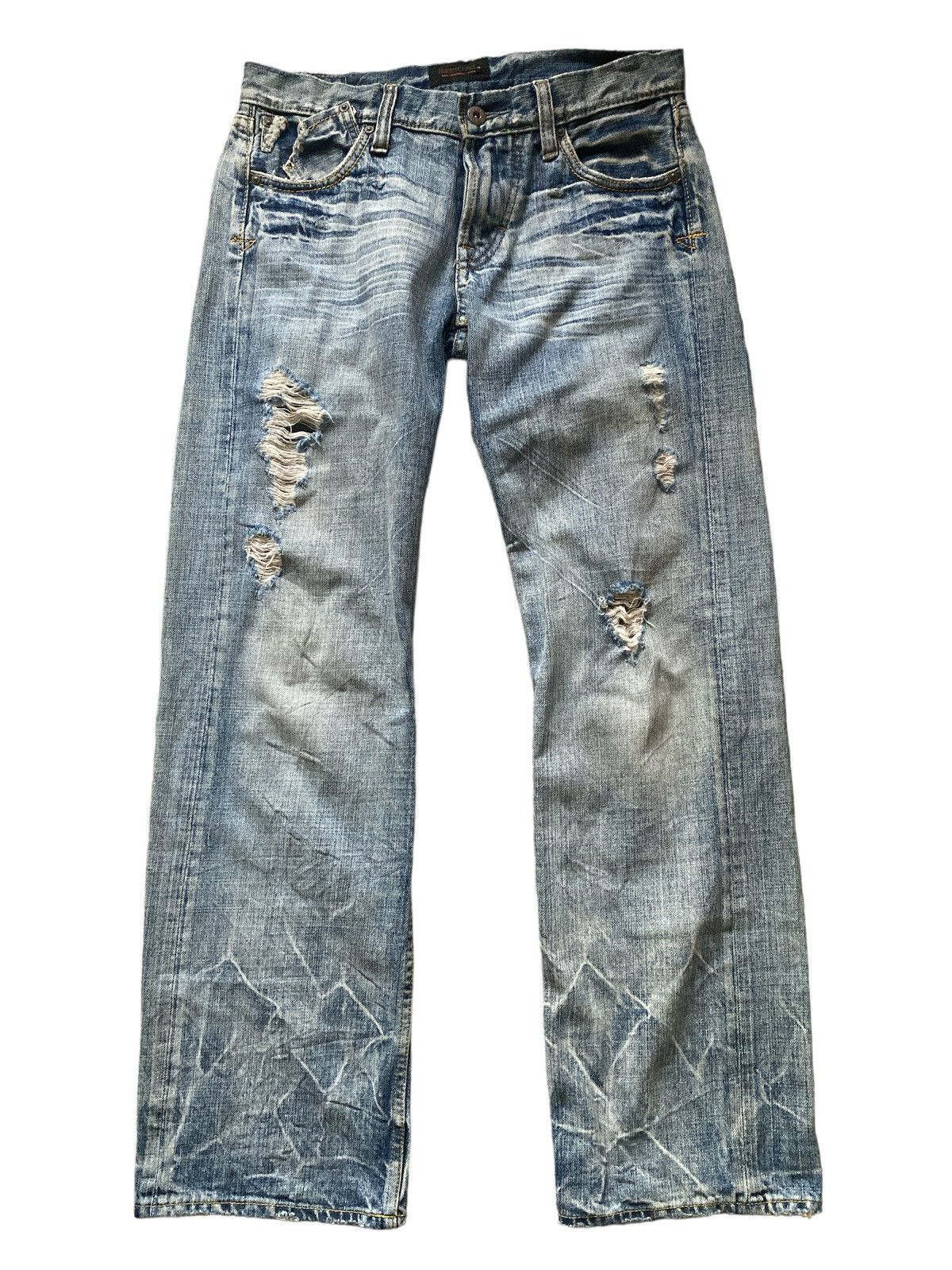Freewheelers Vintage Union Made Sweet Camel Denim Pants Selvedge Rare Size US 30 / EU 46 - 5 Thumbnail