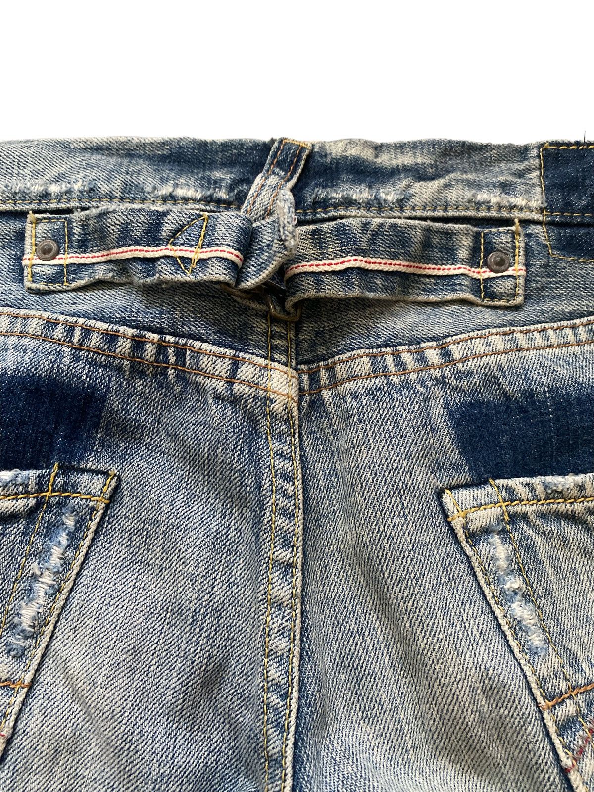 Freewheelers Vintage Union Made Sweet Camel Denim Pants Selvedge Rare Size US 30 / EU 46 - 12 Thumbnail