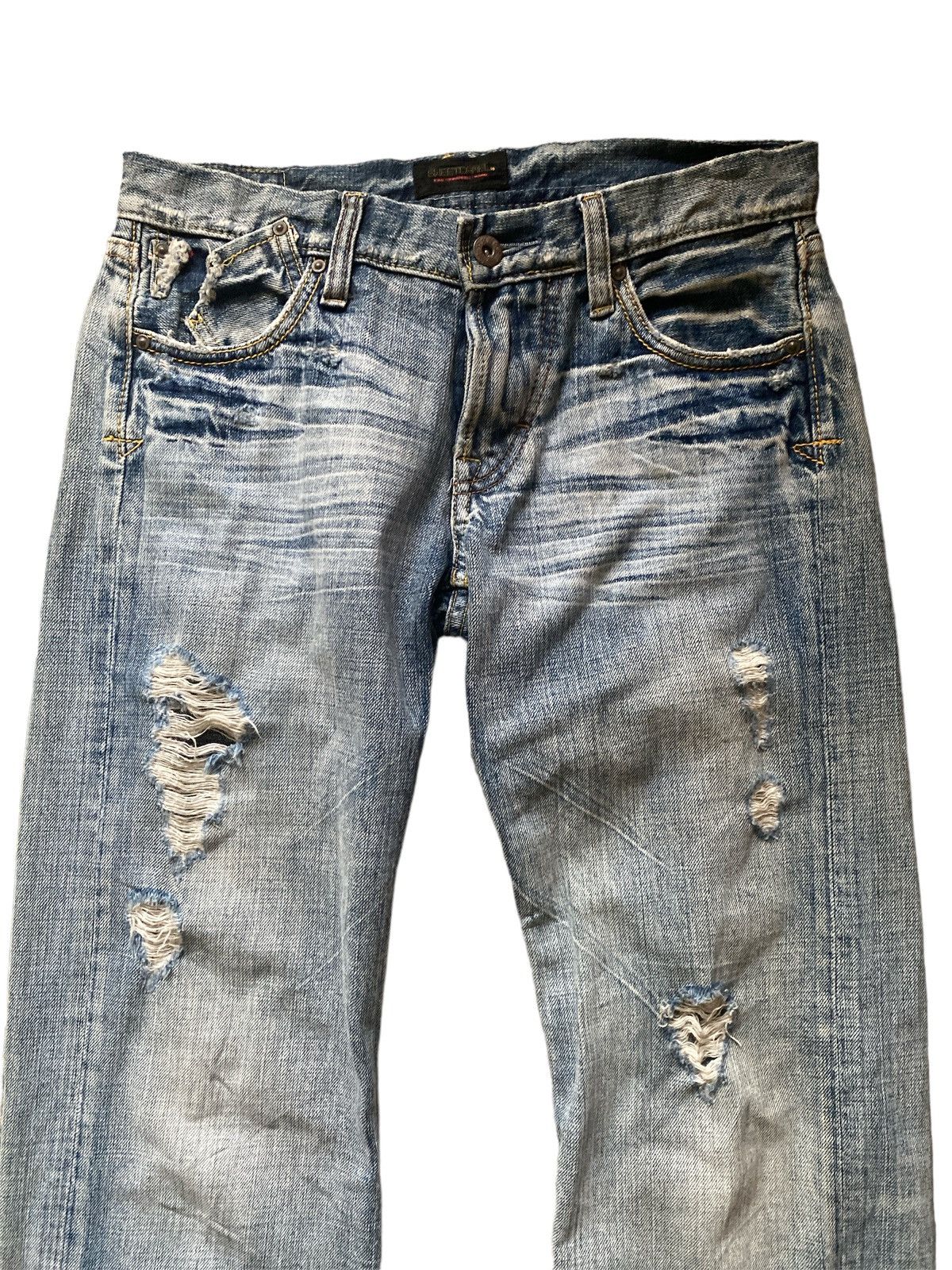 Freewheelers Vintage Union Made Sweet Camel Denim Pants Selvedge Rare Size US 30 / EU 46 - 6 Thumbnail