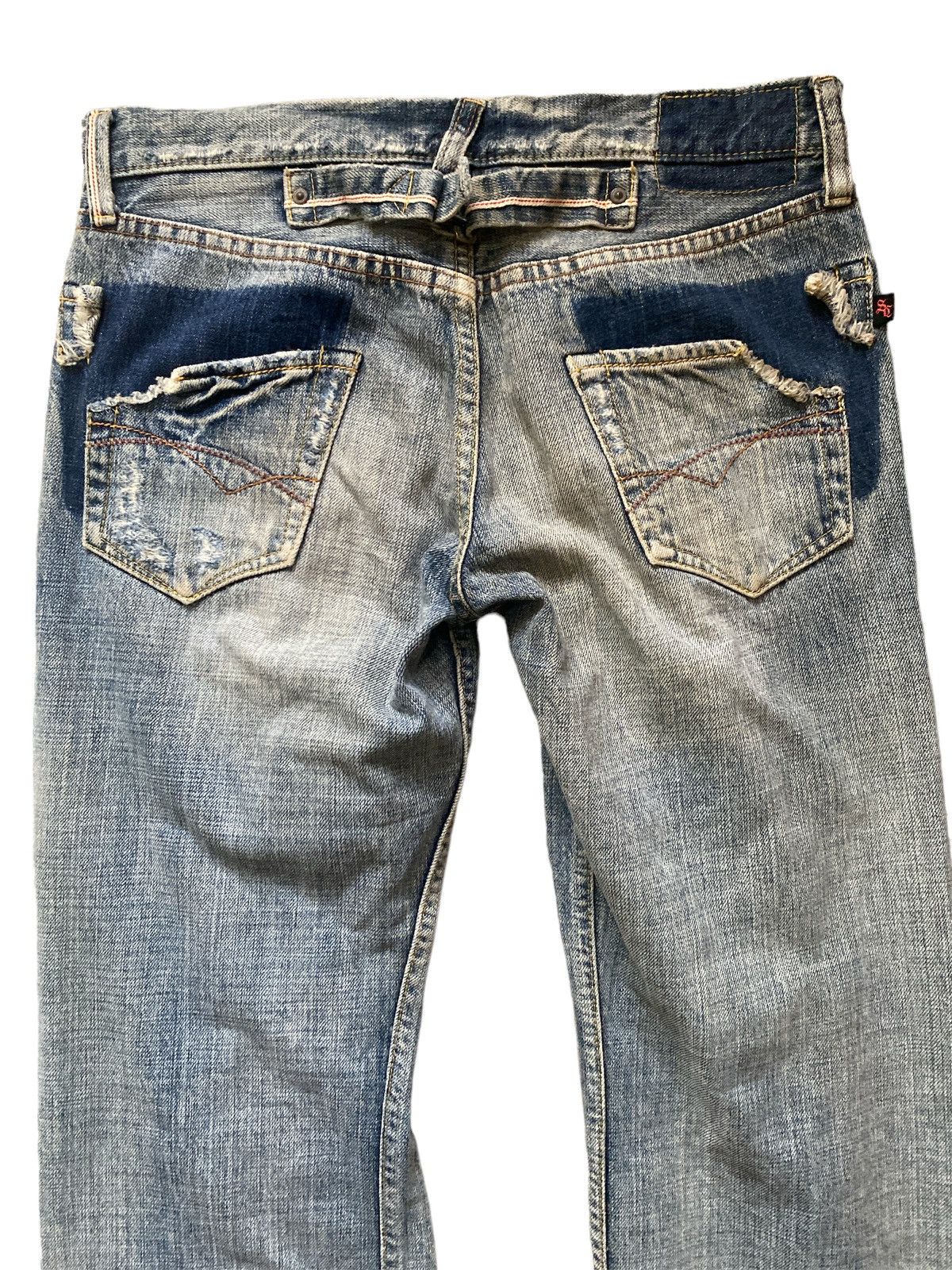 Freewheelers Vintage Union Made Sweet Camel Denim Pants Selvedge Rare Size US 30 / EU 46 - 9 Thumbnail
