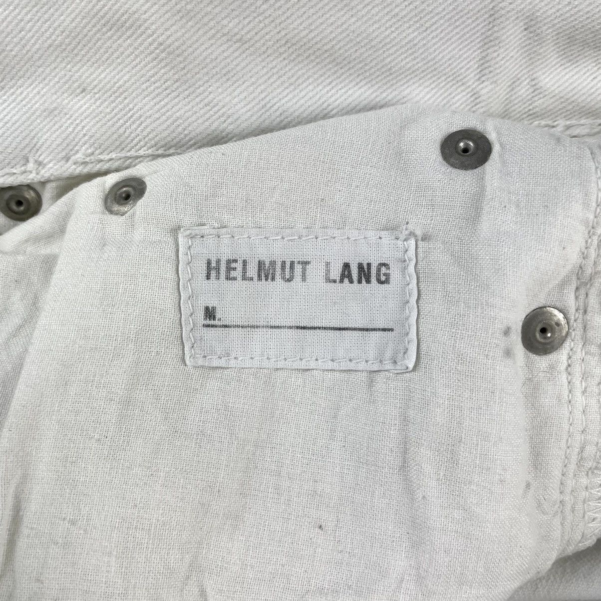 Helmut Lang HELMUT LANG THRASHED WHITE BOOTCUT SAMPLE DENIM Size US 30 / EU 46 - 18 Thumbnail