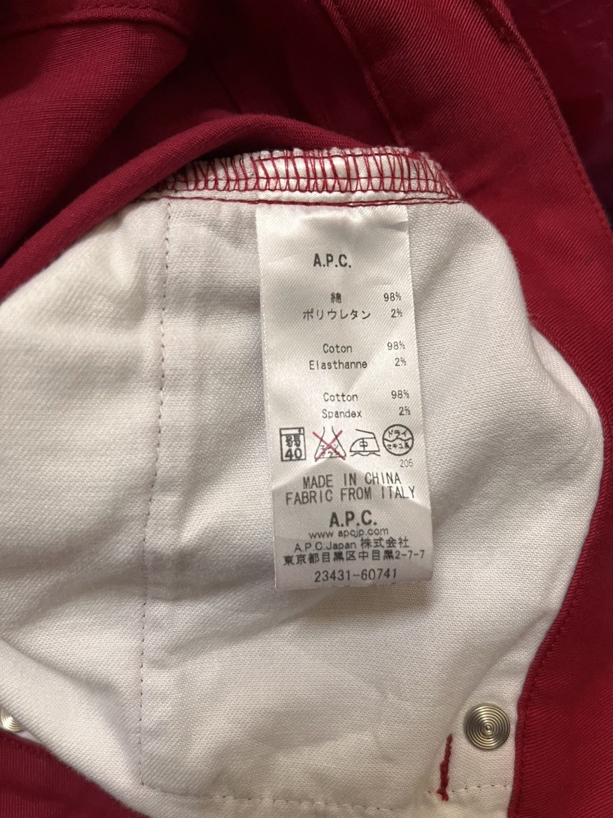 A.P.C. 1990s apc jean moulant skinny #D3 Size 26" / US 2 / IT 38 - 7 Thumbnail