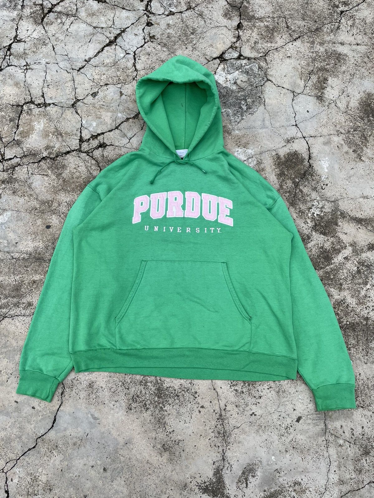 Champion × Vintage Vintage Distressed CHAMPION Hoodie Purdue University Size US XL / EU 56 / 4 - 1 Thumbnail