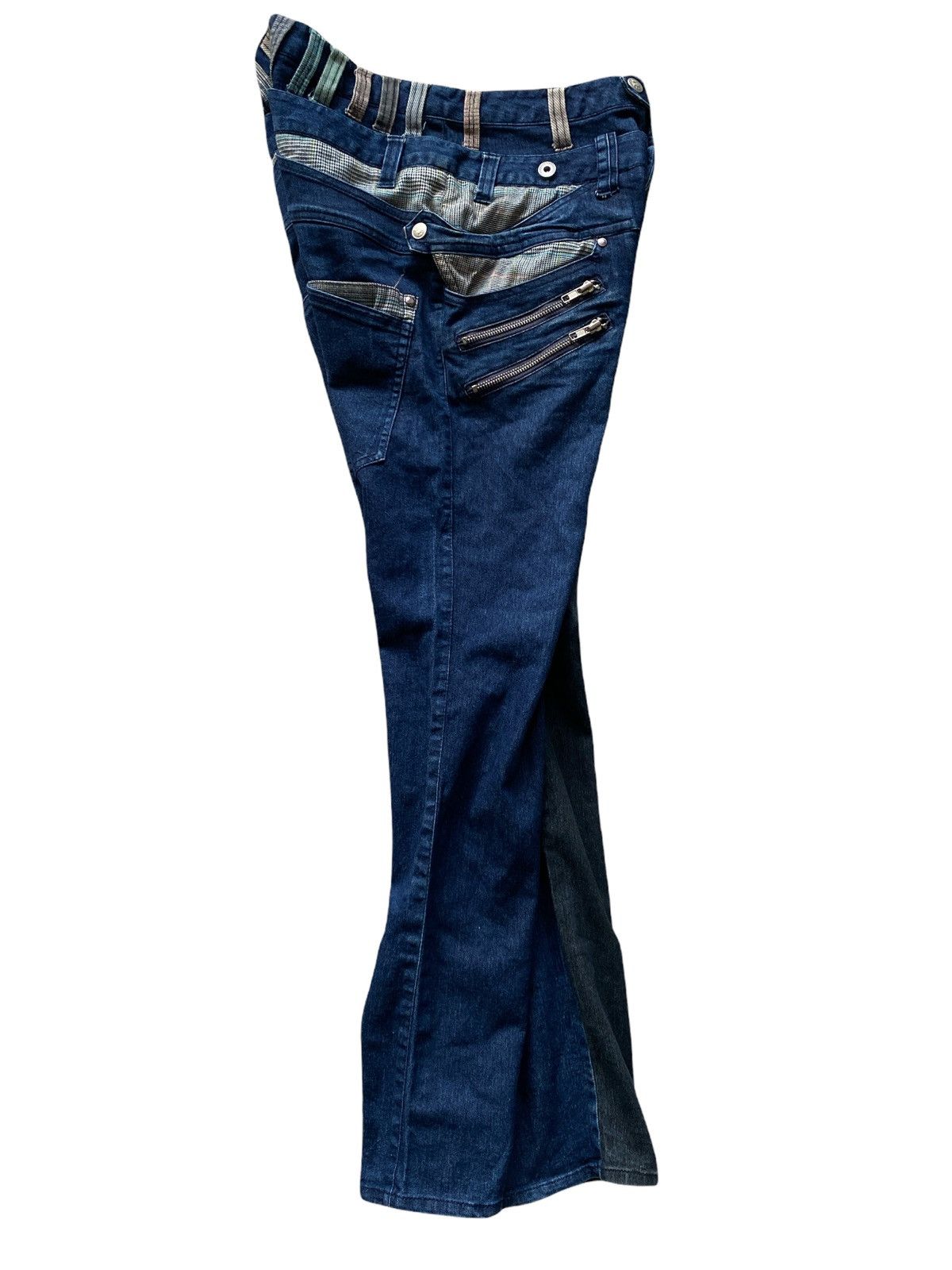 AMP Manydope Double Waist Denim Distressed Size US 30 / EU 46 - 7 Thumbnail