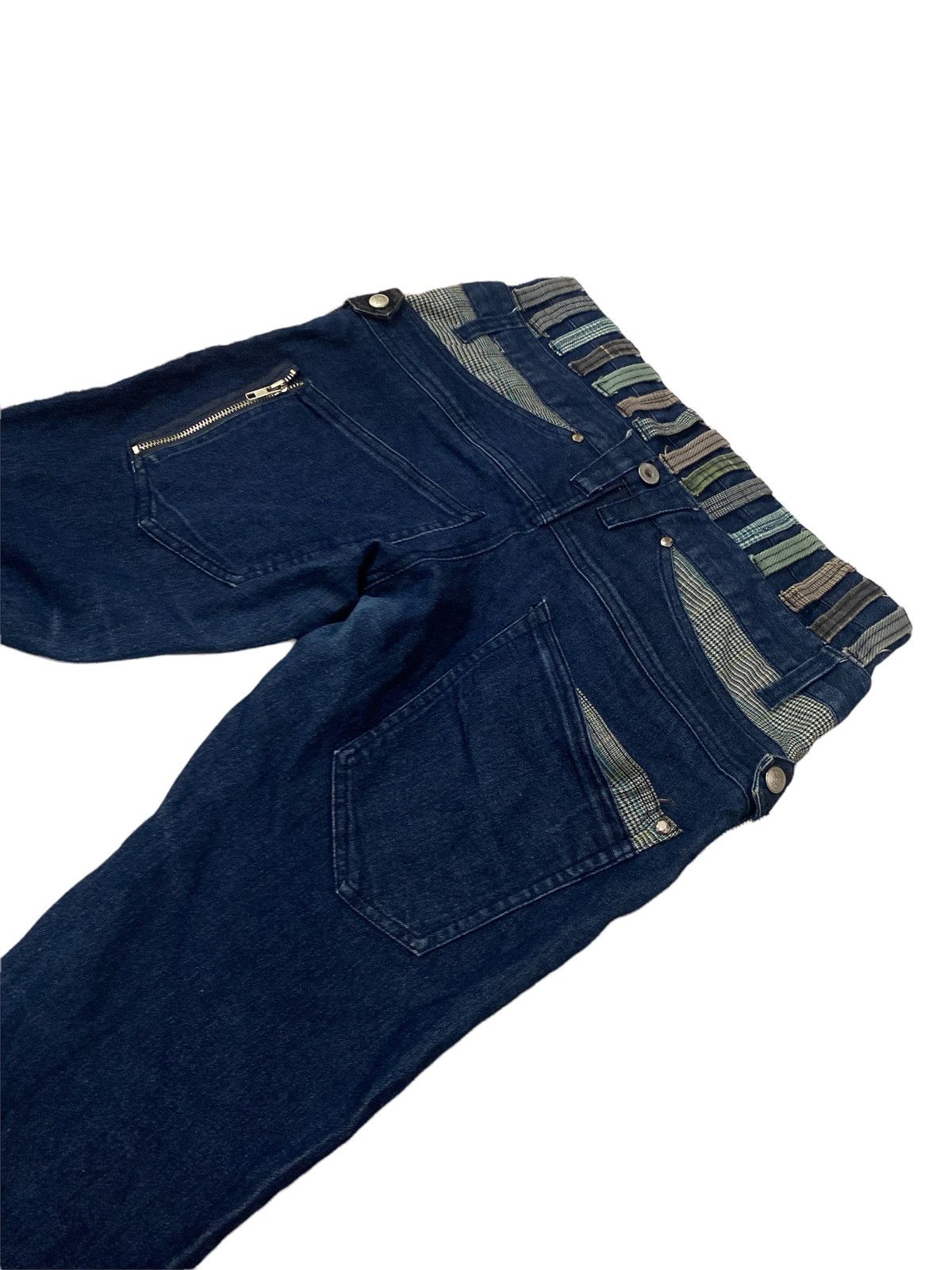 AMP Manydope Double Waist Denim Distressed Size US 30 / EU 46 - 25 Thumbnail
