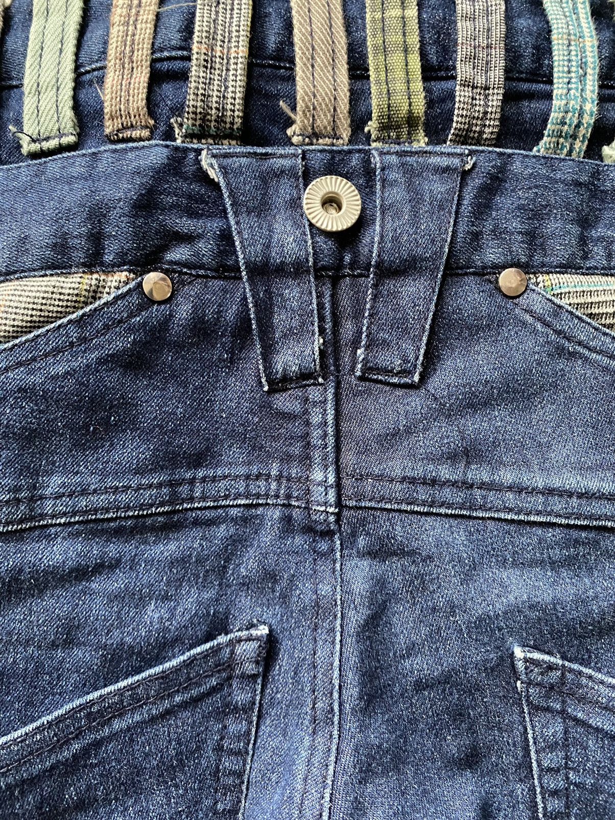 AMP Manydope Double Waist Denim Distressed Size US 30 / EU 46 - 16 Thumbnail
