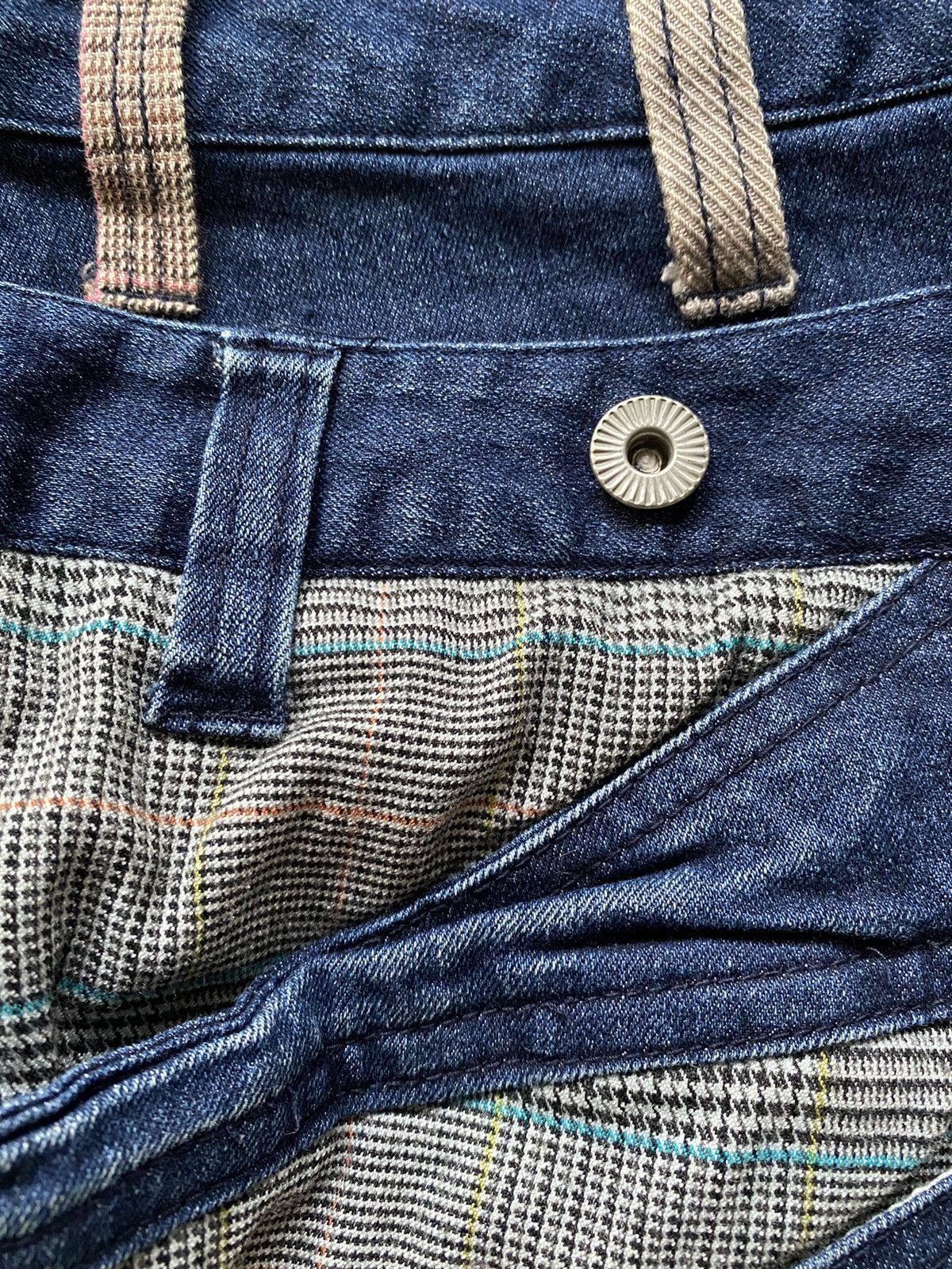 AMP Manydope Double Waist Denim Distressed Size US 30 / EU 46 - 13 Thumbnail