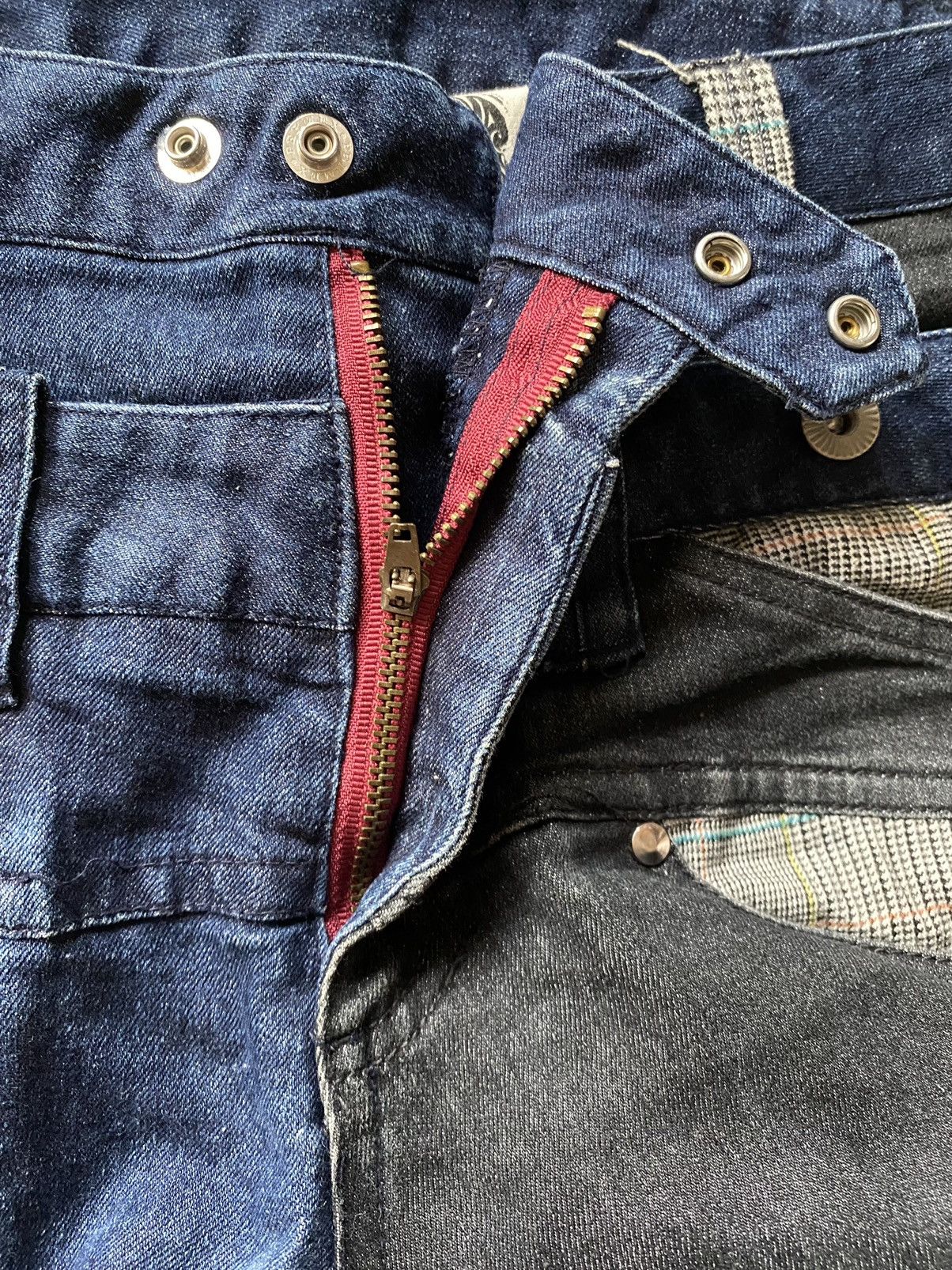 AMP Manydope Double Waist Denim Distressed Size US 30 / EU 46 - 20 Thumbnail