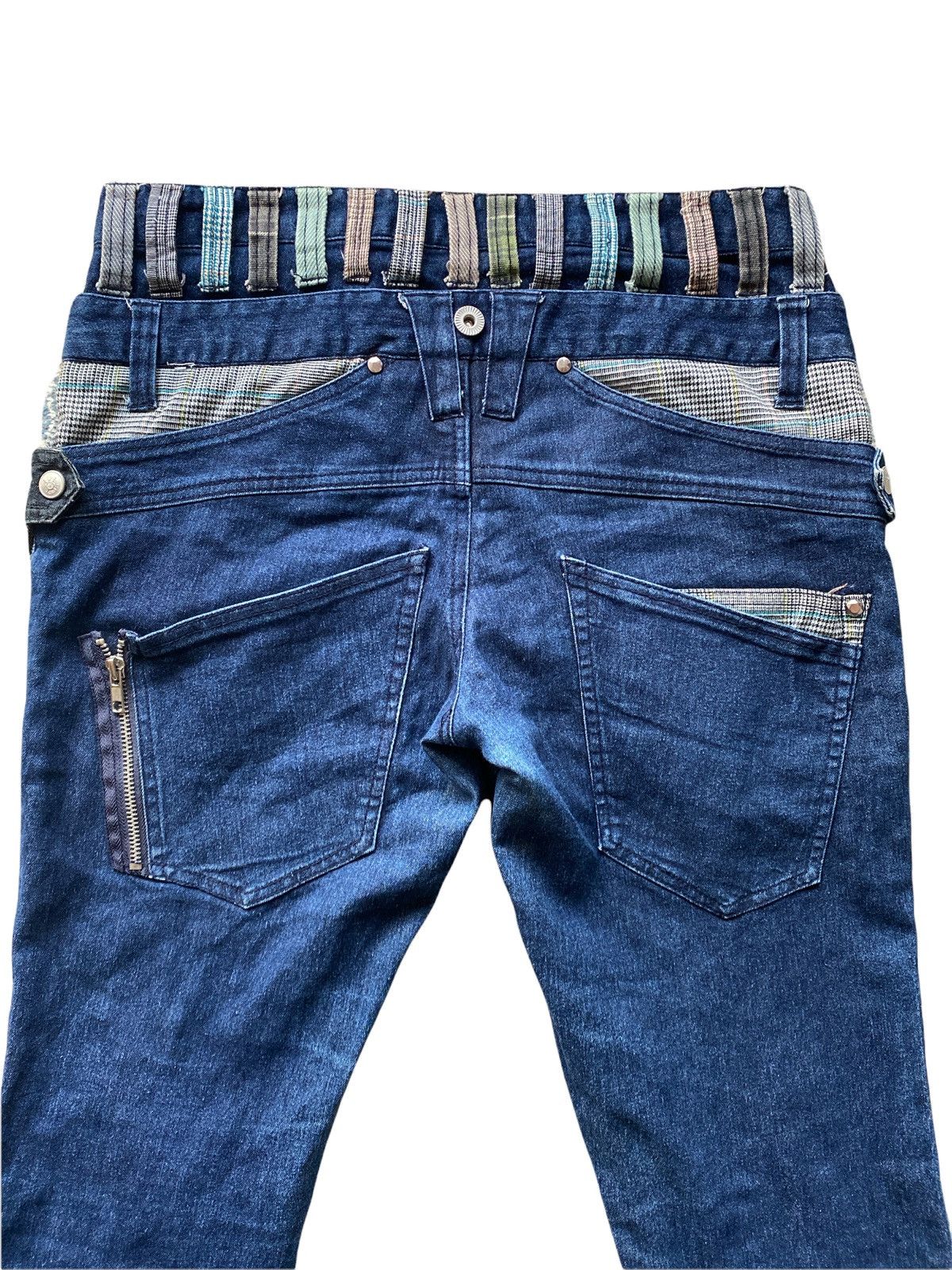 AMP Manydope Double Waist Denim Distressed Size US 30 / EU 46 - 3 Thumbnail