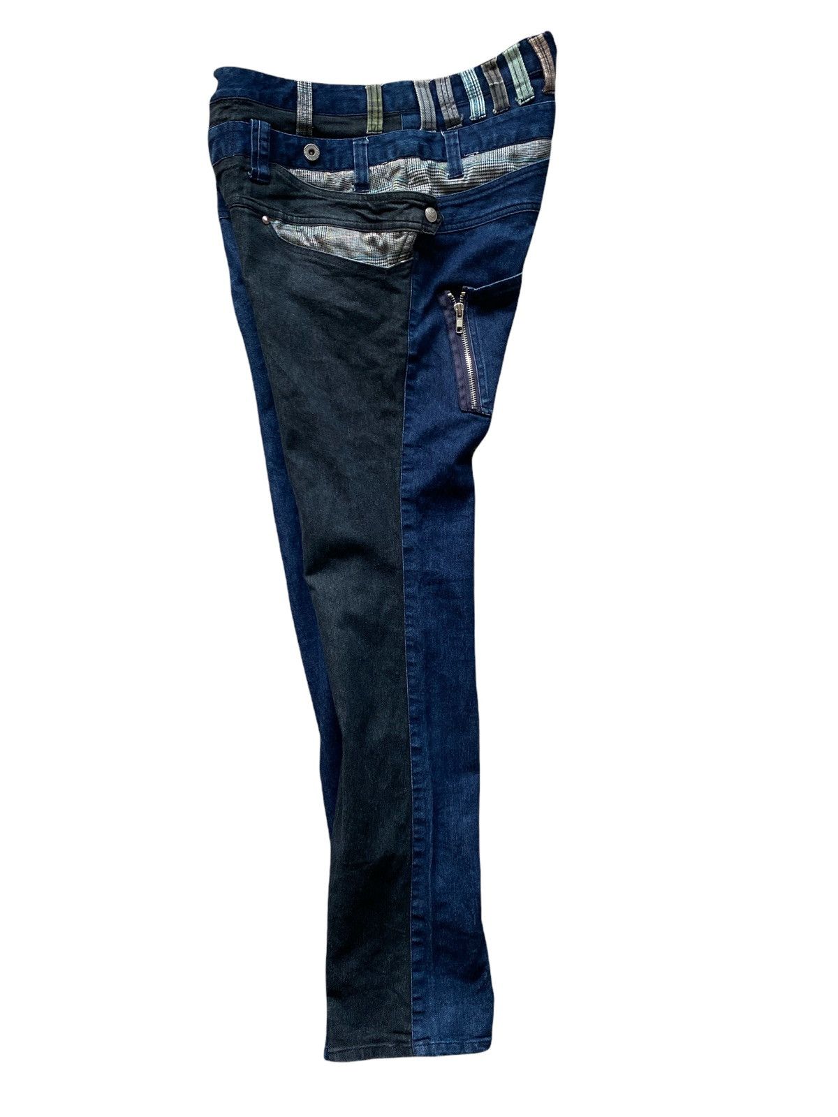 AMP Manydope Double Waist Denim Distressed Size US 30 / EU 46 - 5 Thumbnail