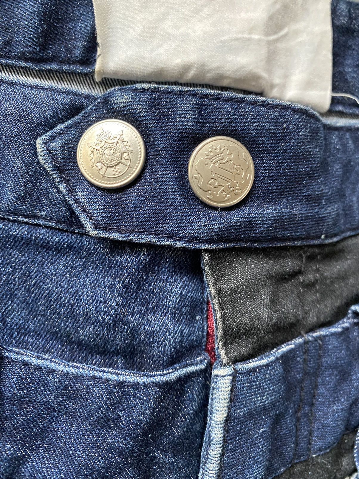 AMP Manydope Double Waist Denim Distressed Size US 30 / EU 46 - 19 Thumbnail