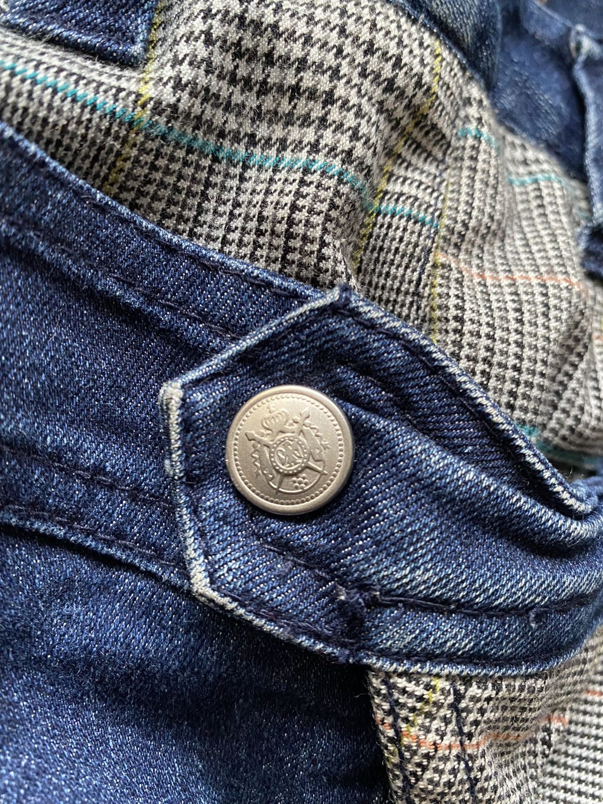 AMP Manydope Double Waist Denim Distressed Size US 30 / EU 46 - 10 Thumbnail