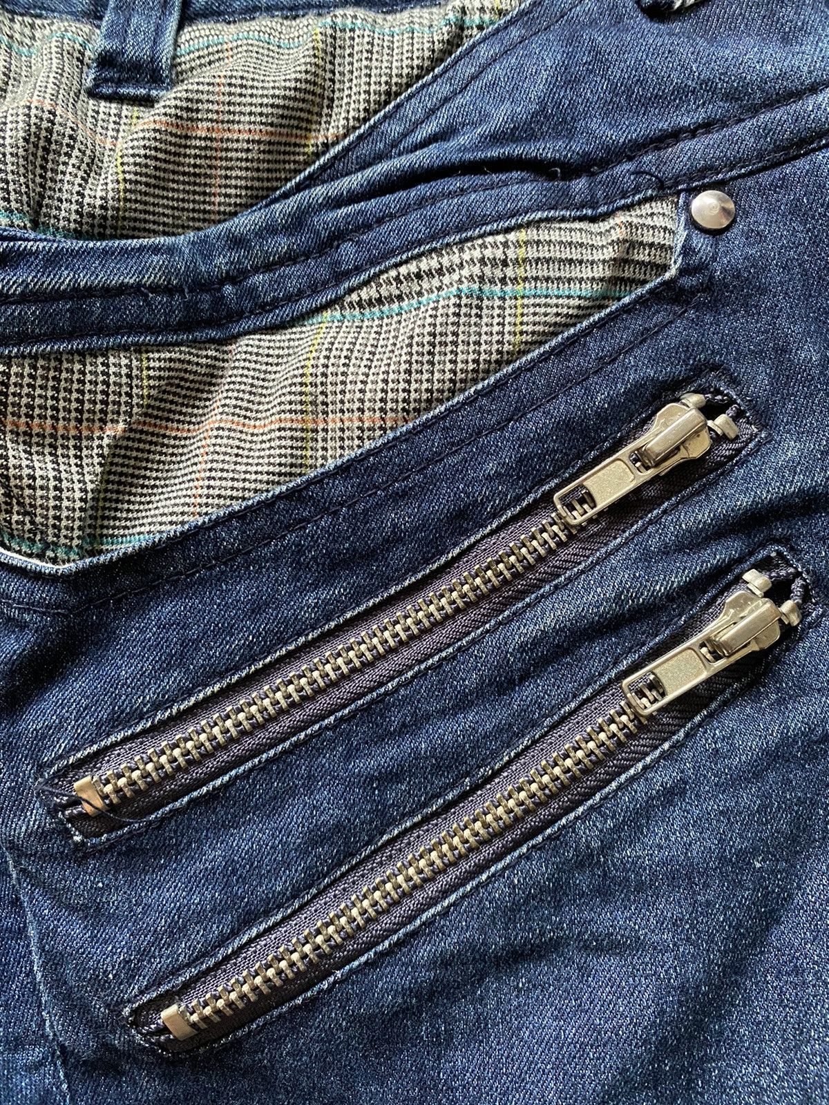 AMP Manydope Double Waist Denim Distressed Size US 30 / EU 46 - 12 Thumbnail