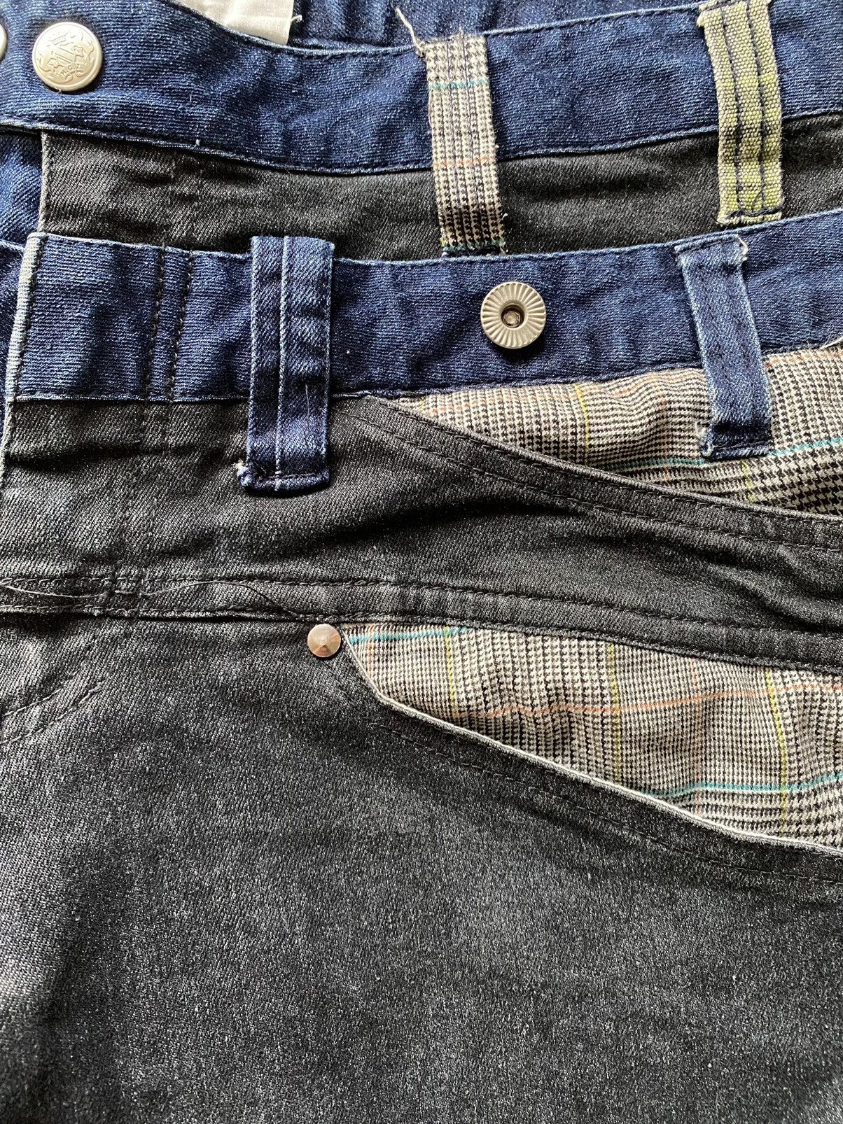 AMP Manydope Double Waist Denim Distressed Size US 30 / EU 46 - 17 Thumbnail