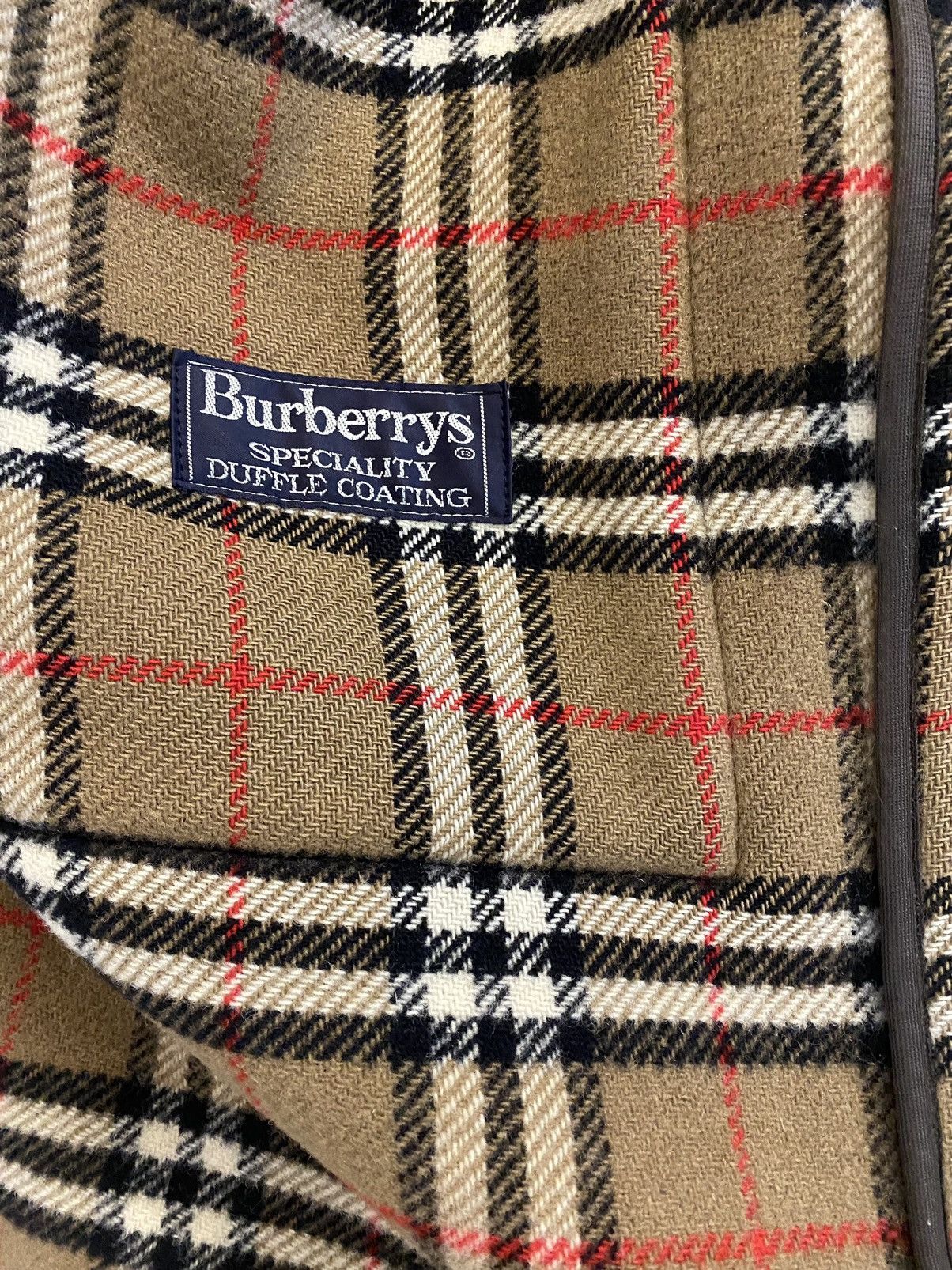 Burberrys Wooled Vintage speciality duffle coating