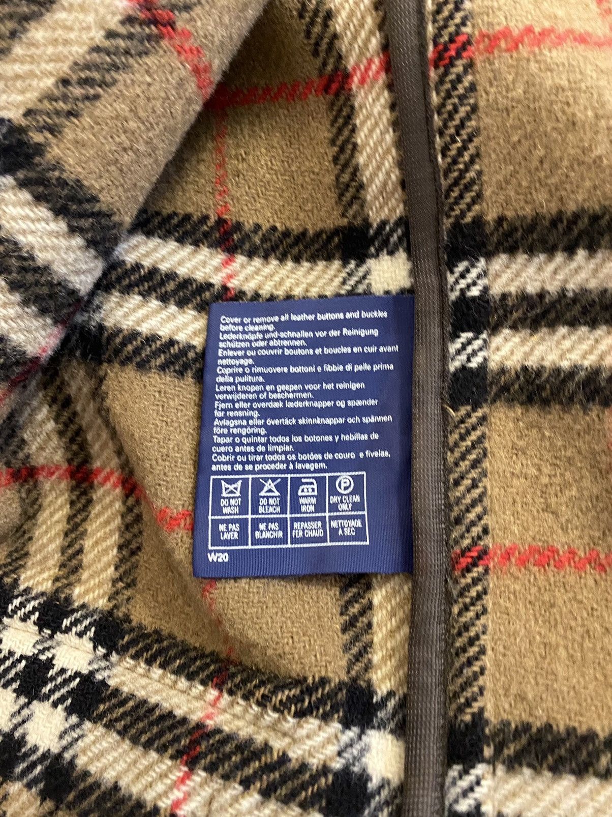 Burberrys Wooled Vintage speciality duffle coating