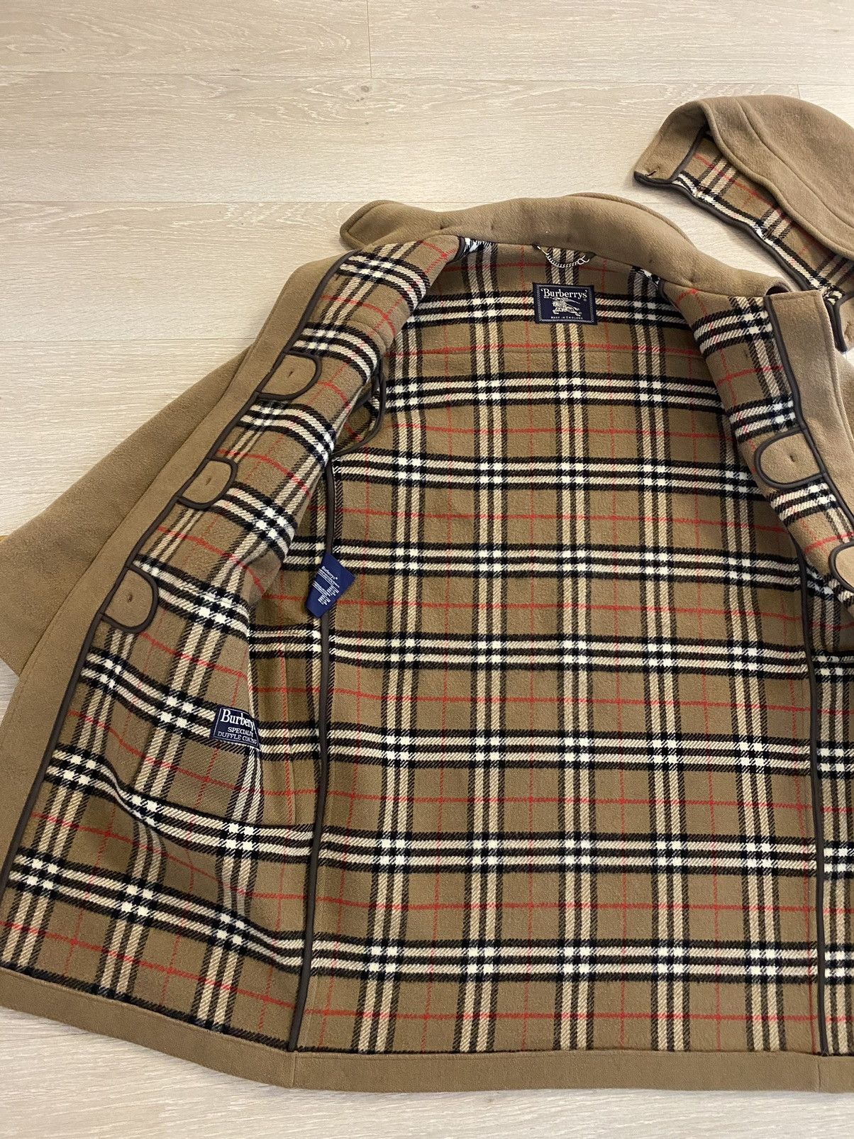 Burberrys Wooled Vintage speciality duffle coating