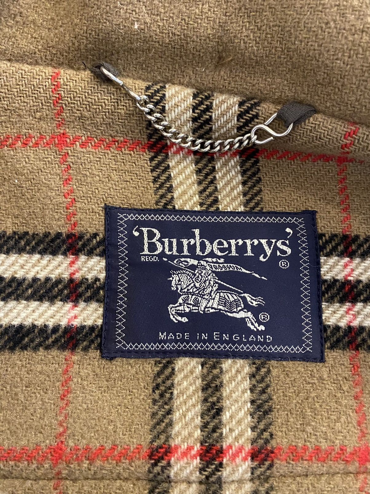 Burberrys Wooled Vintage speciality duffle coating