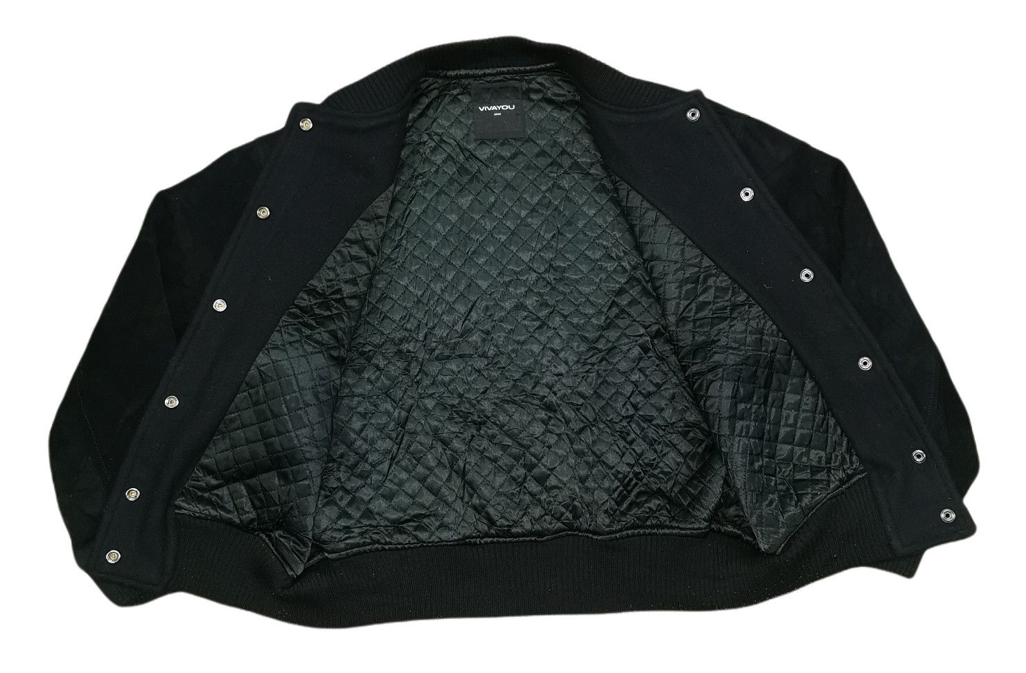 Japanese Brand Vivayou Leather Suede Wool Varsity Jacket Size US M / EU 48-50 / 2 - 10 Thumbnail