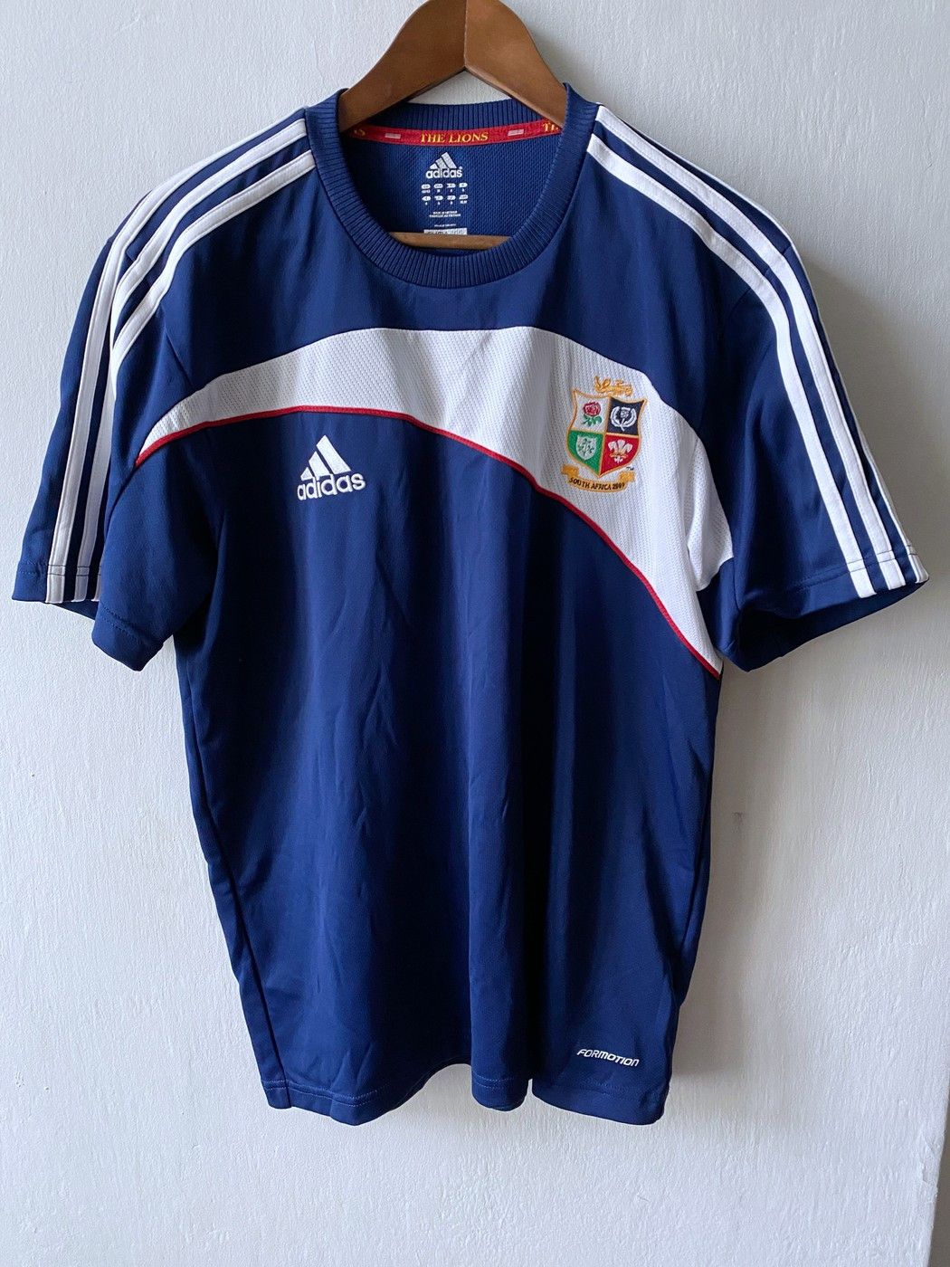 Adidas British Lions 2010 adidas Rugby Union Jersey formotion sz M