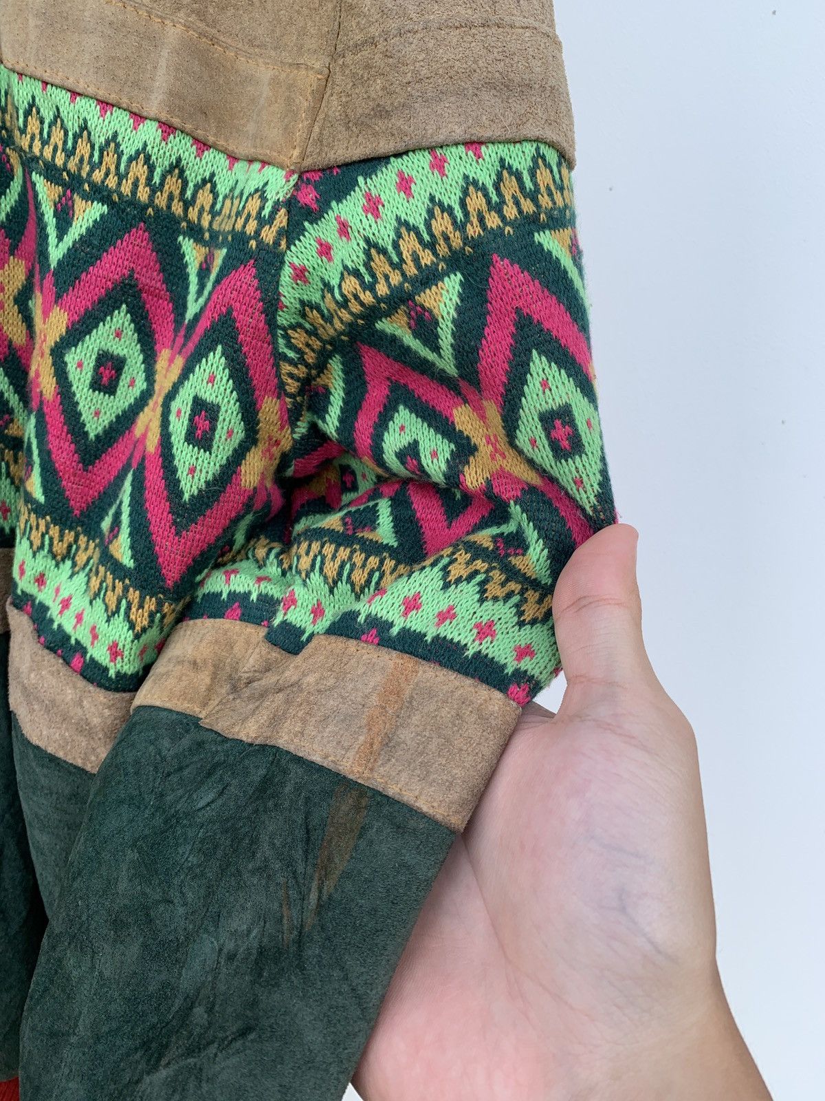 Japanese Brand 🔥LastCall🔥Vintage Cavaricci Navajo Aztec Bomber Jacket Size US L / EU 52-54 / 3 - 12 Thumbnail