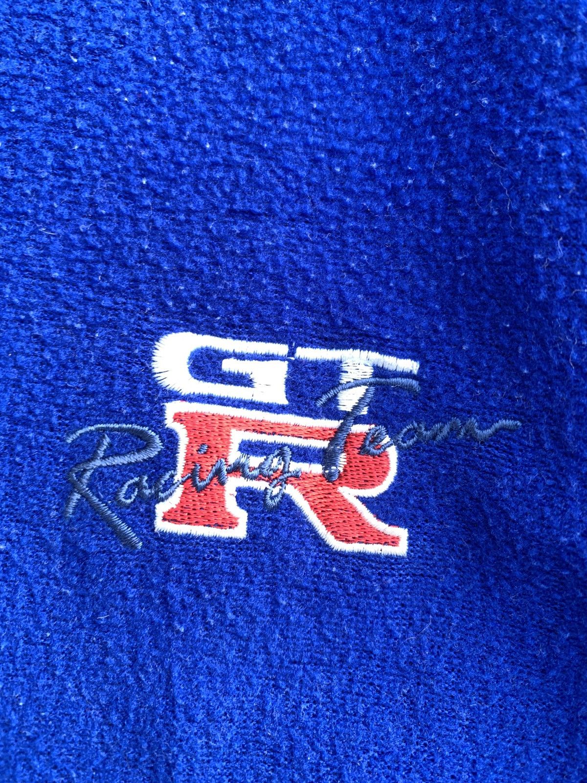 Japanese Brand × Sports Specialties Rare🔥🔥Vtg Skyline Gtr Racing Team Fleece Half Zipper Jacket Size US L / EU 52-54 / 3 - 4 Thumbnail