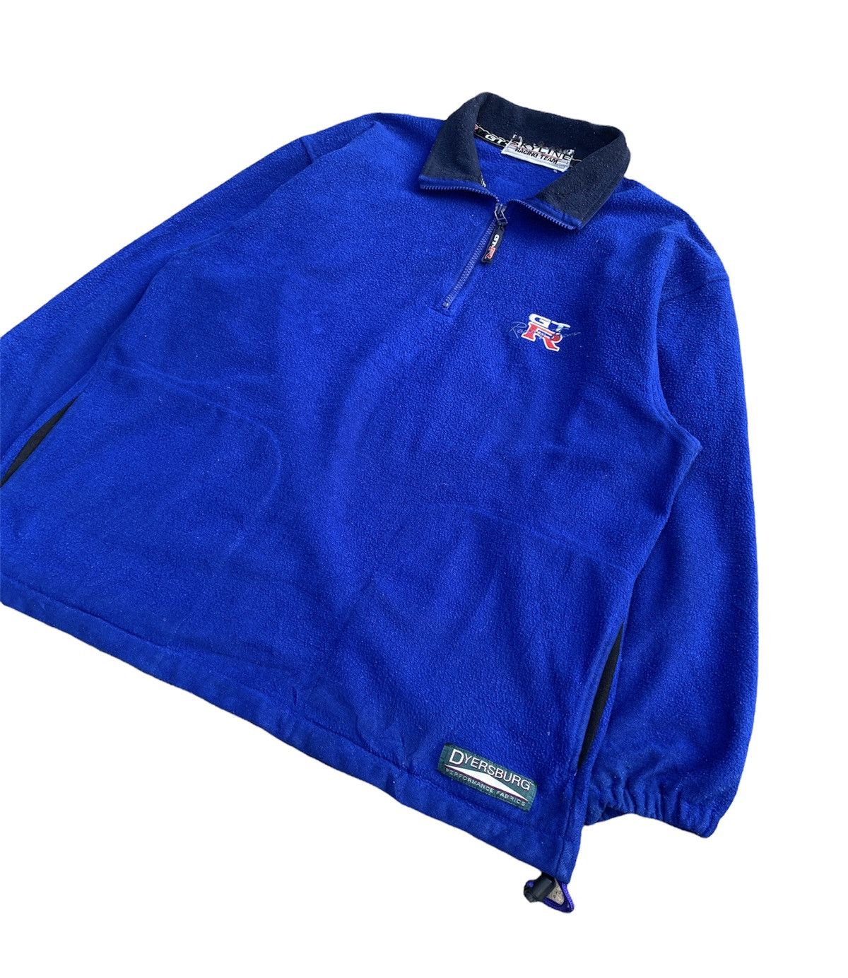 Japanese Brand × Sports Specialties Rare🔥🔥Vtg Skyline Gtr Racing Team Fleece Half Zipper Jacket Size US L / EU 52-54 / 3 - 3 Thumbnail